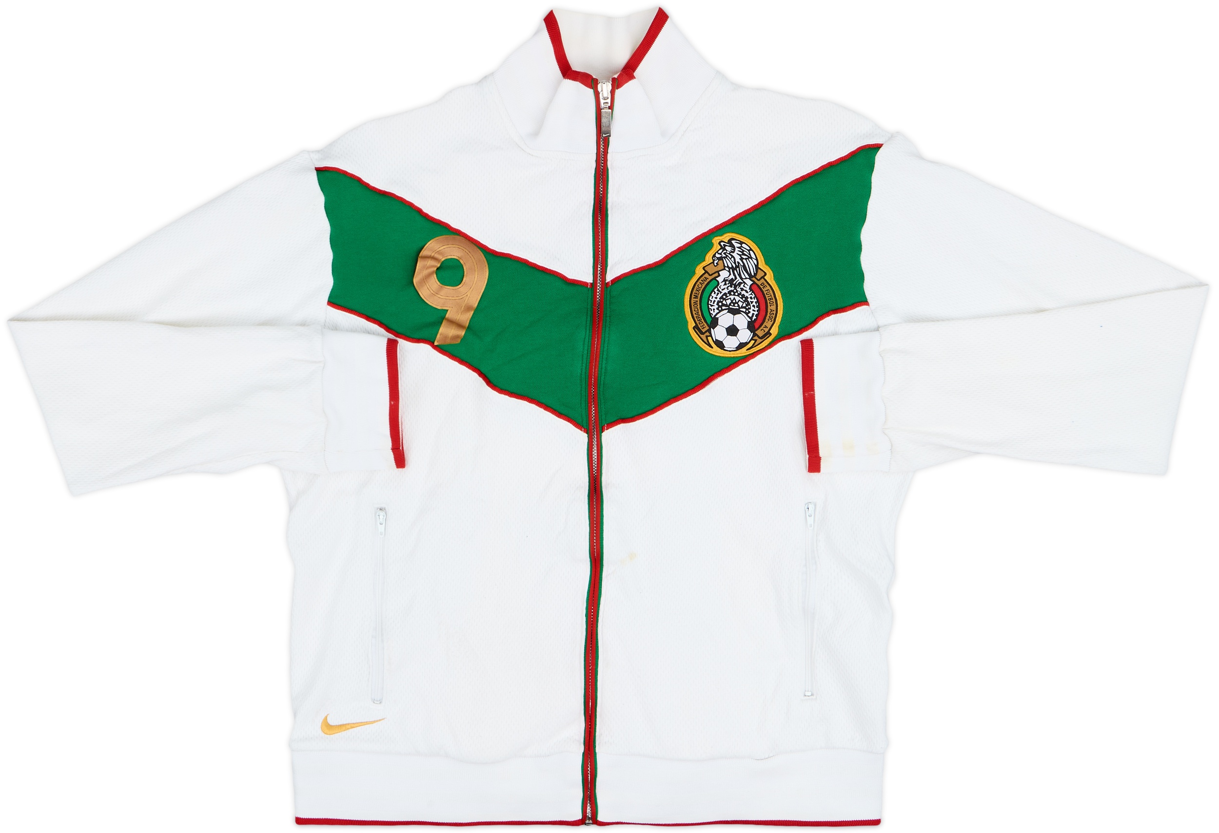 MUCC DEVILICIAN スウェット 2006-07 Mexico Nike Track Jacket #9 - 4/10 - (M)