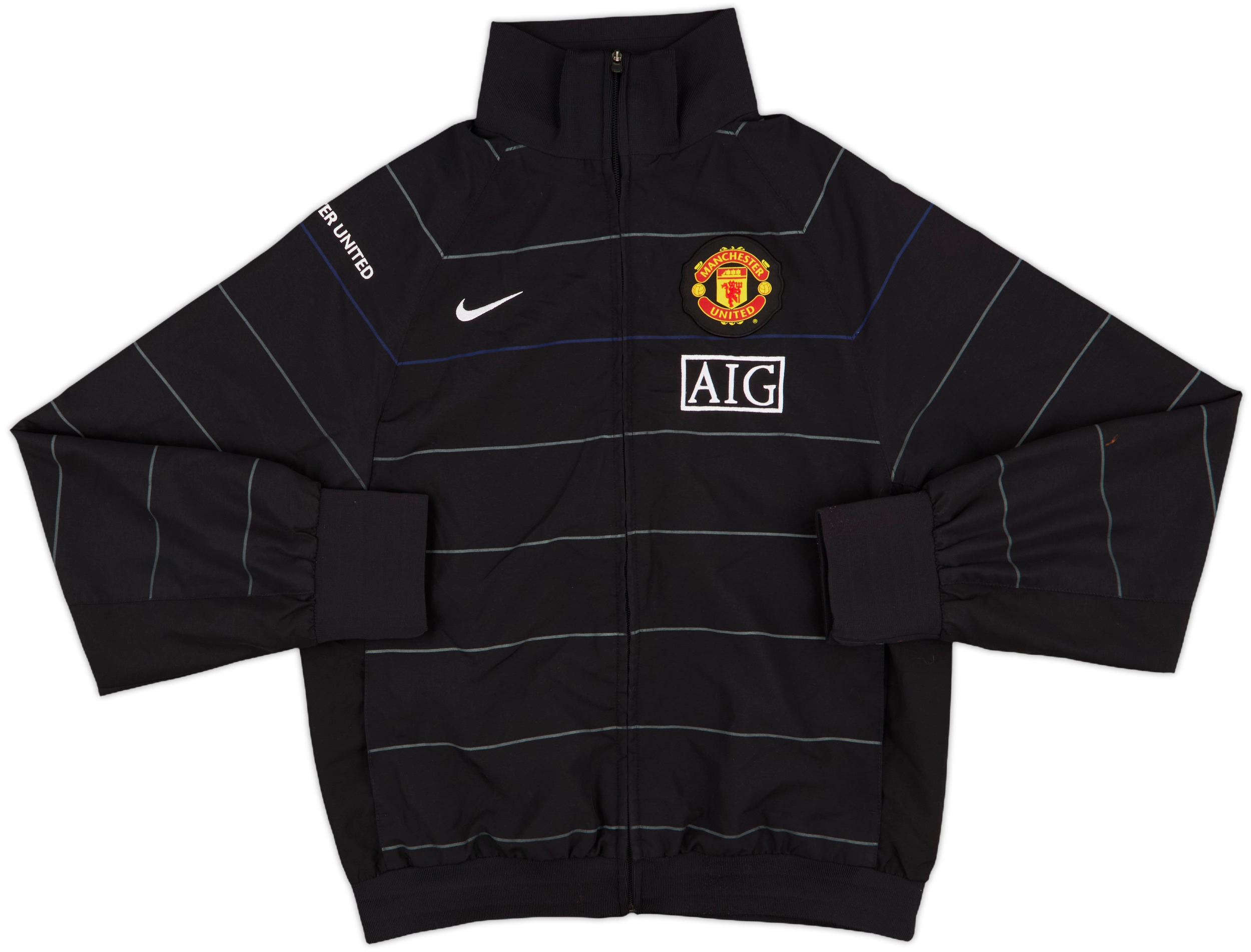 2008-09 Manchester United Nike Track Jacket - 8/10 - (S)