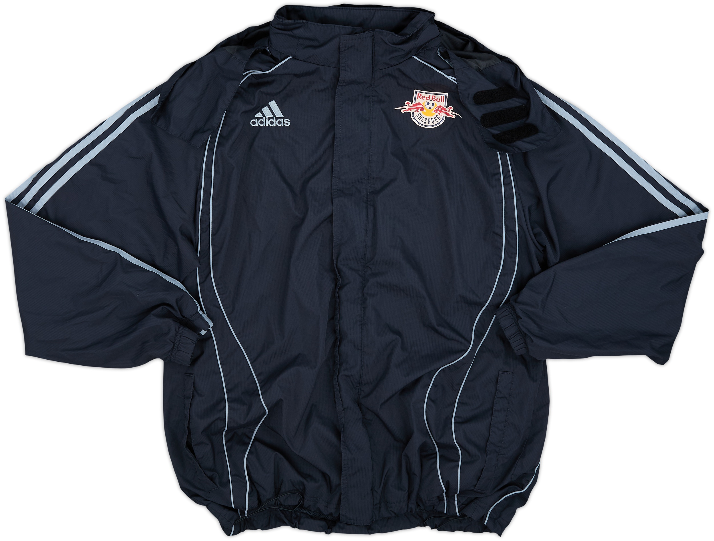 2006-07 Red Bull Salzburg adidas Hooded Rain Jacket - 8/10 - (M)