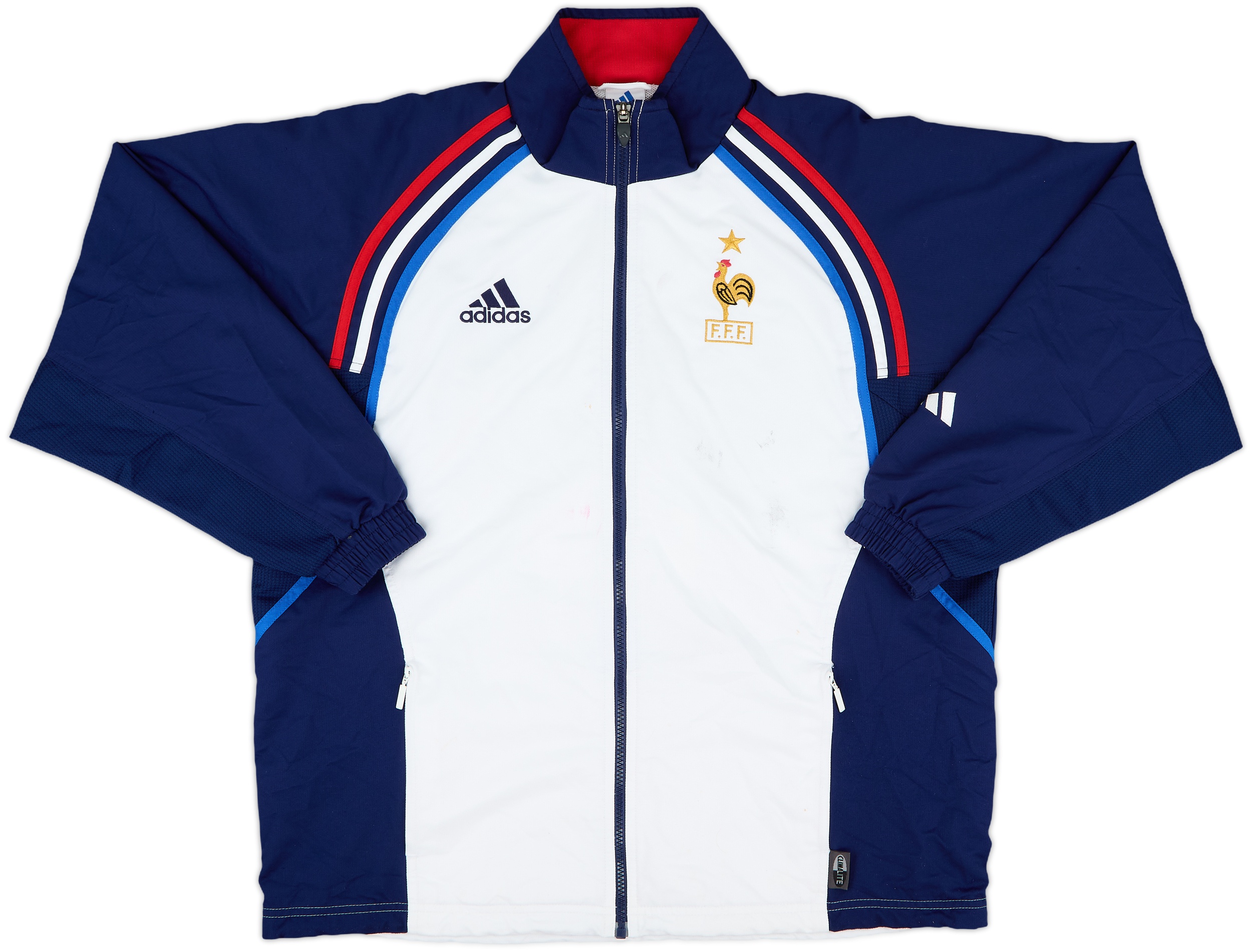 2000-02 France adidas Track Jacket - 5/10 - (M/L)