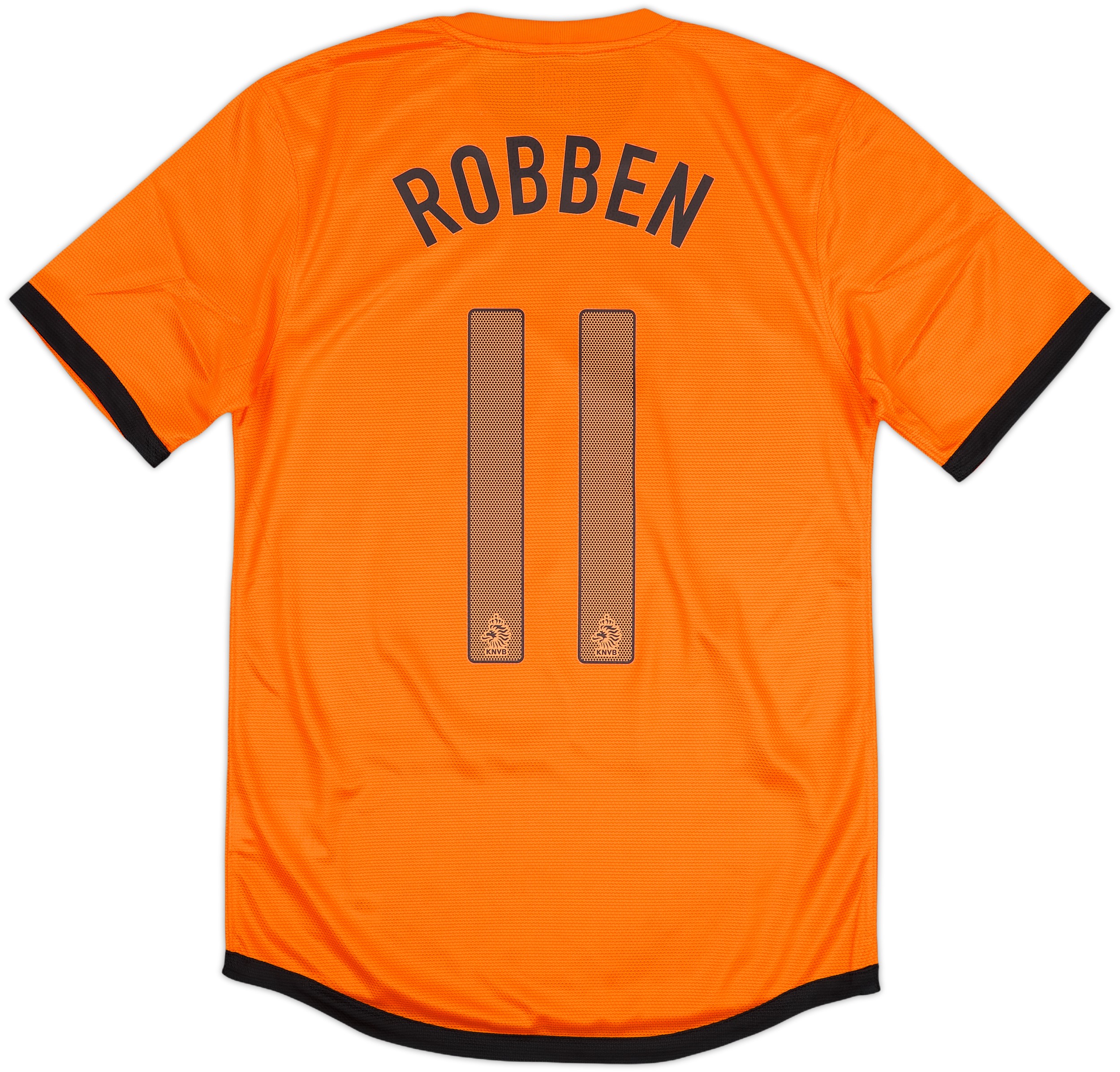 当時物 レアROBBEN 11 KNVB オレンジ ゲームシャツ　L相当 171123630976-
