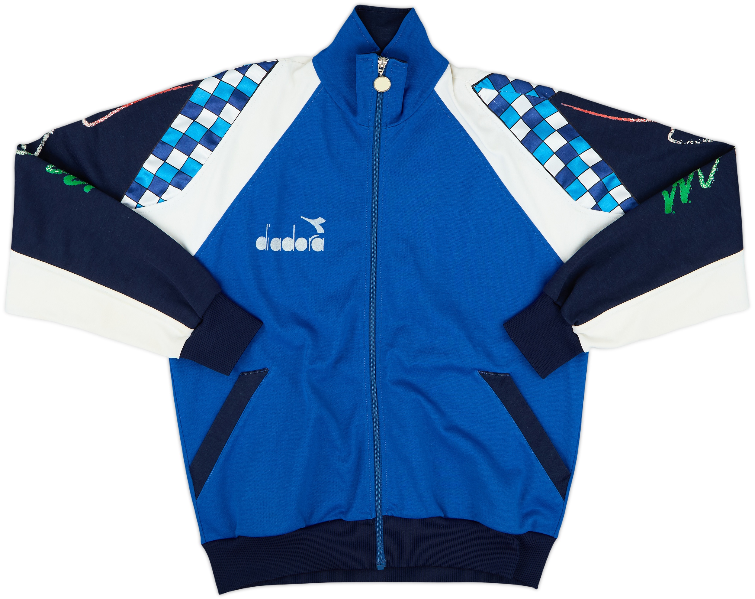 diadora 1992イタリア代表 ジャケット 1992 Italy Diadora Track Jacket - 5/10 - (XL)