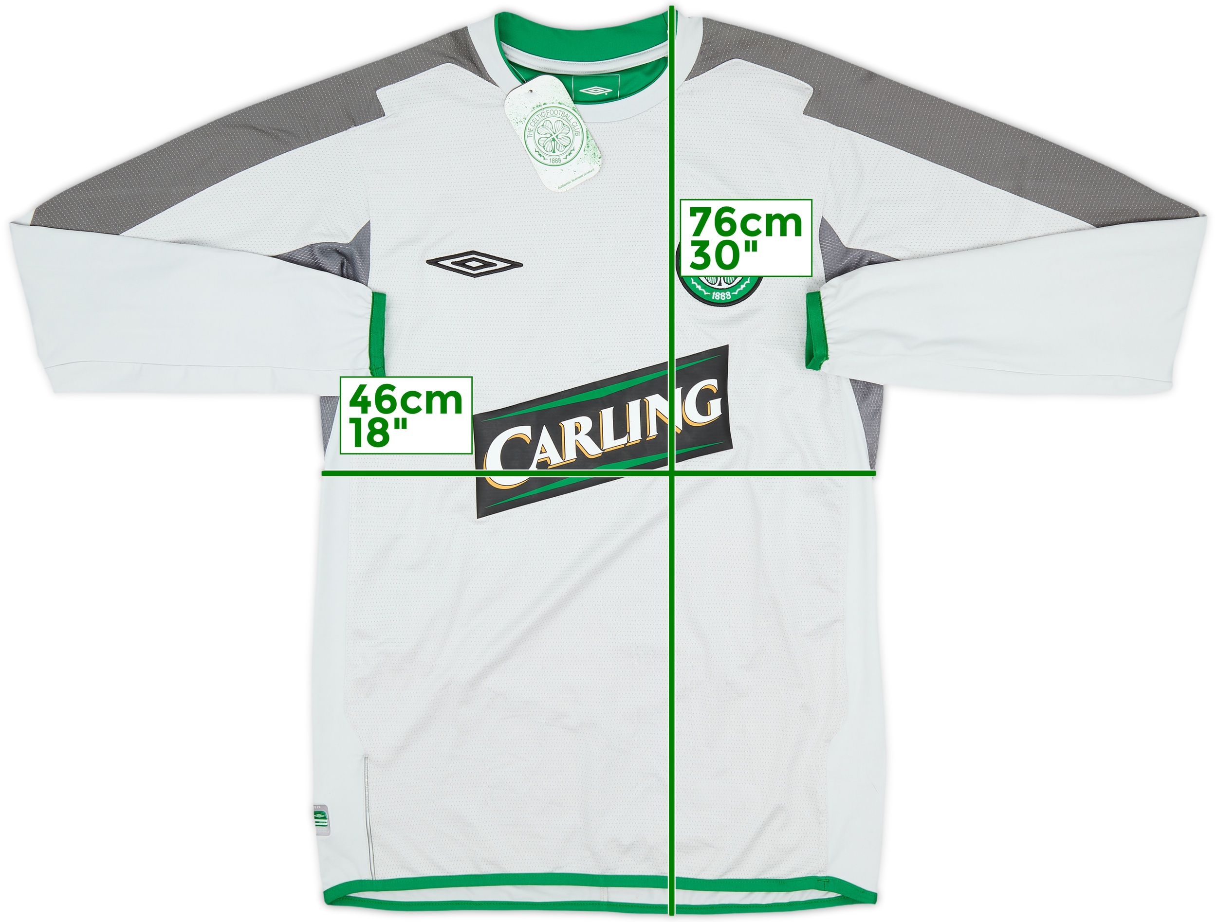 2004-05 Celtic GK Shirt (S) 2004-05 Celtic GK Shirt (S)