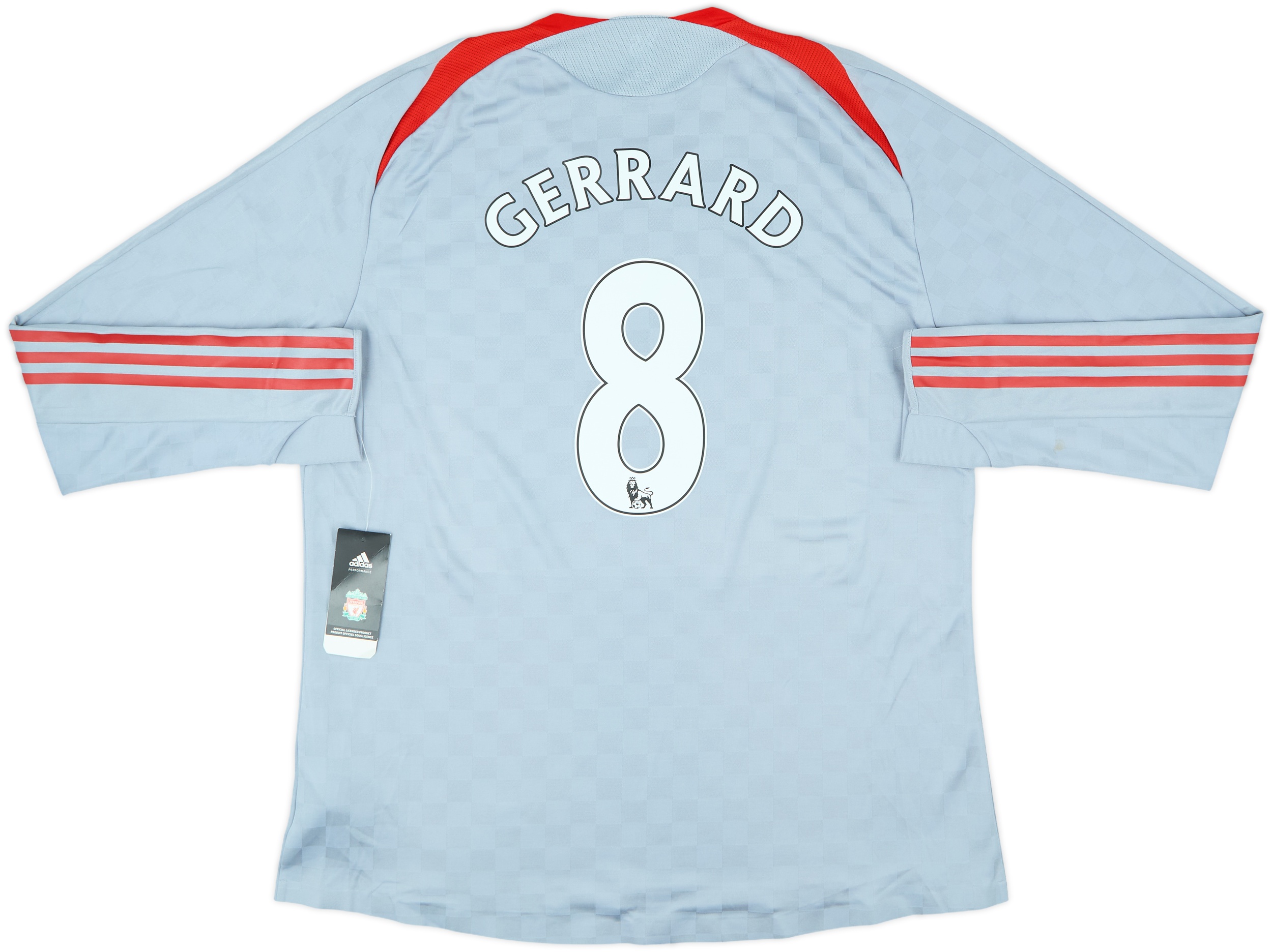 リヴァプール GERRARD ジェラード　8番　サッカーシャツ08-09 2008-09 Liverpool Away Shirt Gerrard #8
