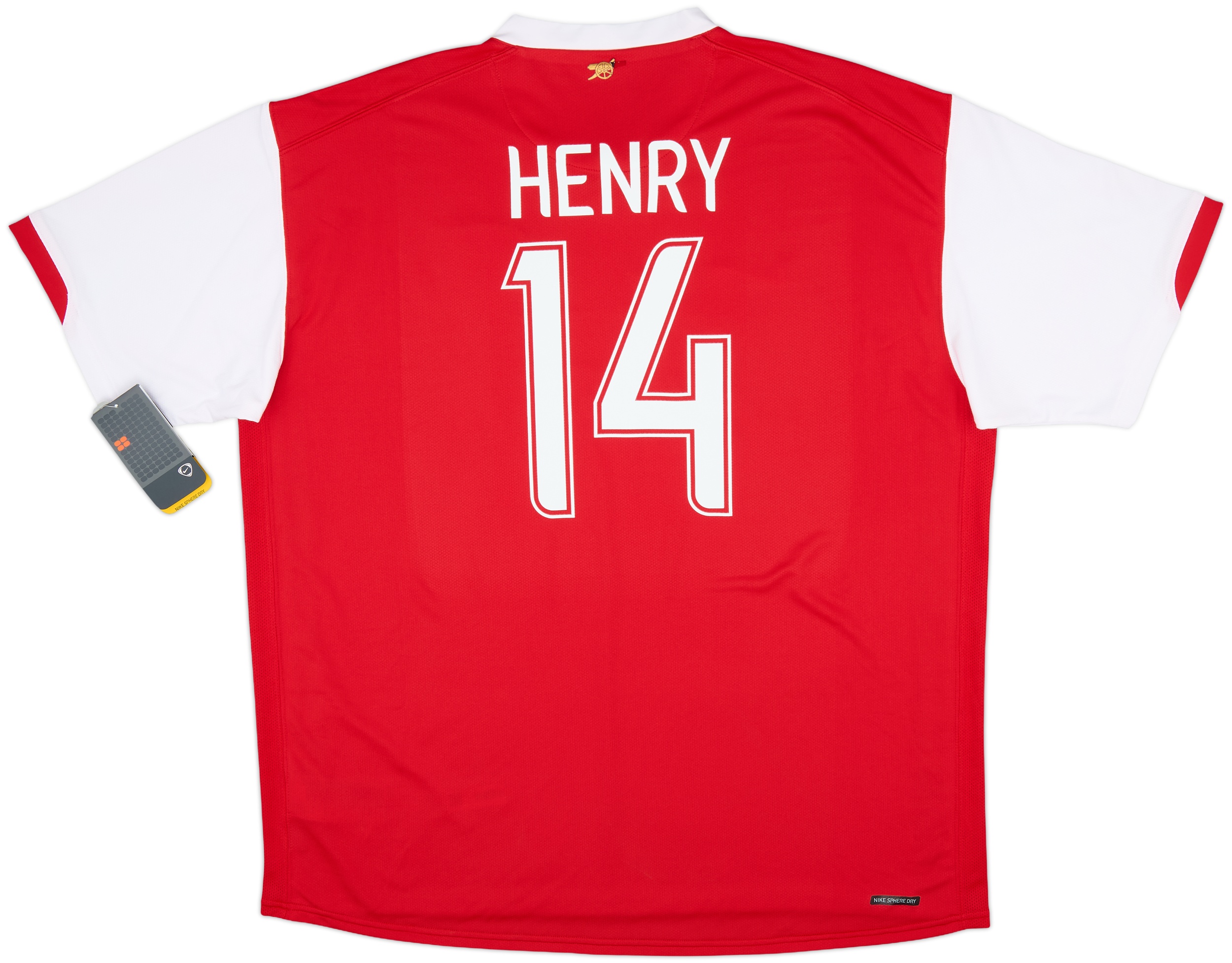 2006-08 Arsenal Home Shirt Henry #14 (XXL)