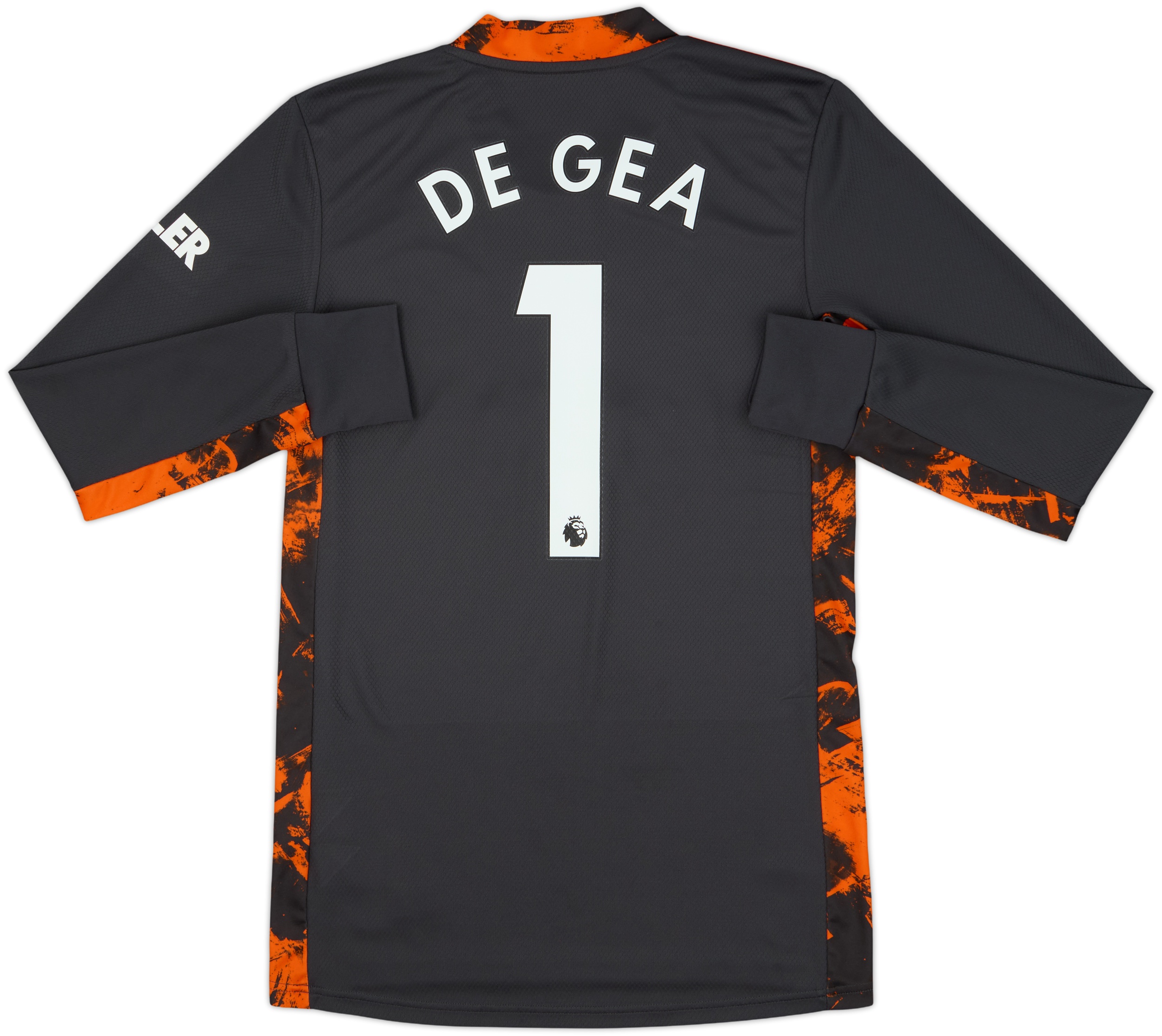 2020-21 Manchester United Player Issue GK Shirt De Gea #1 - 10/10