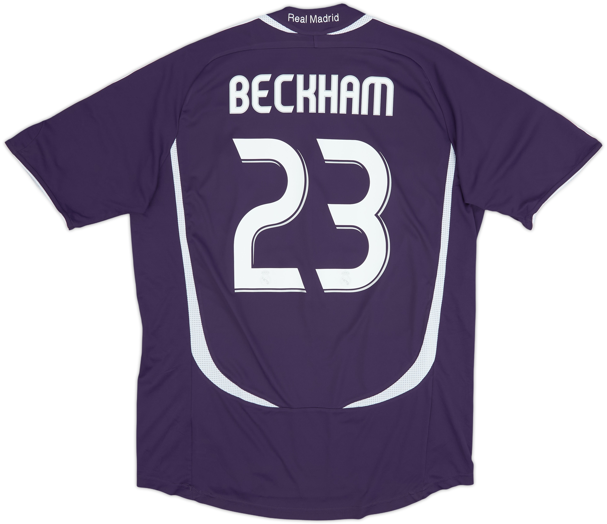 2006-07 Real Madrid Third Shirt Beckham #23 - 5/10 - (XL)