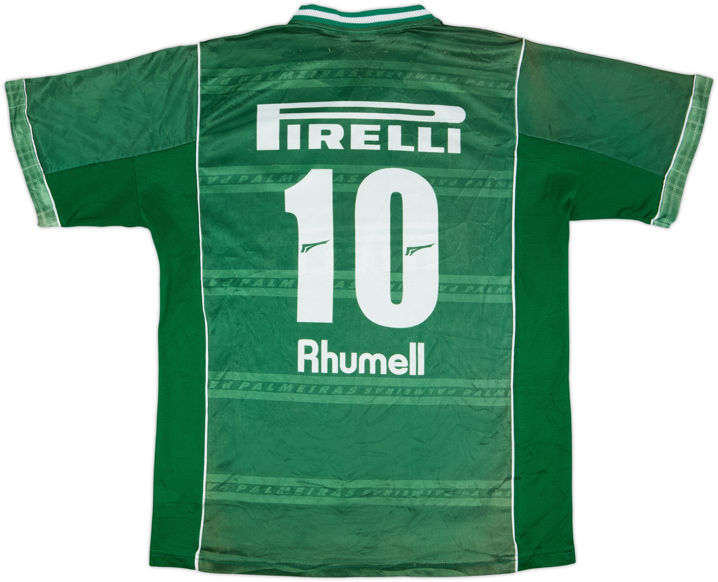 2001-02 Palmeiras Home Shirt #10 - 6/10 - (XL)