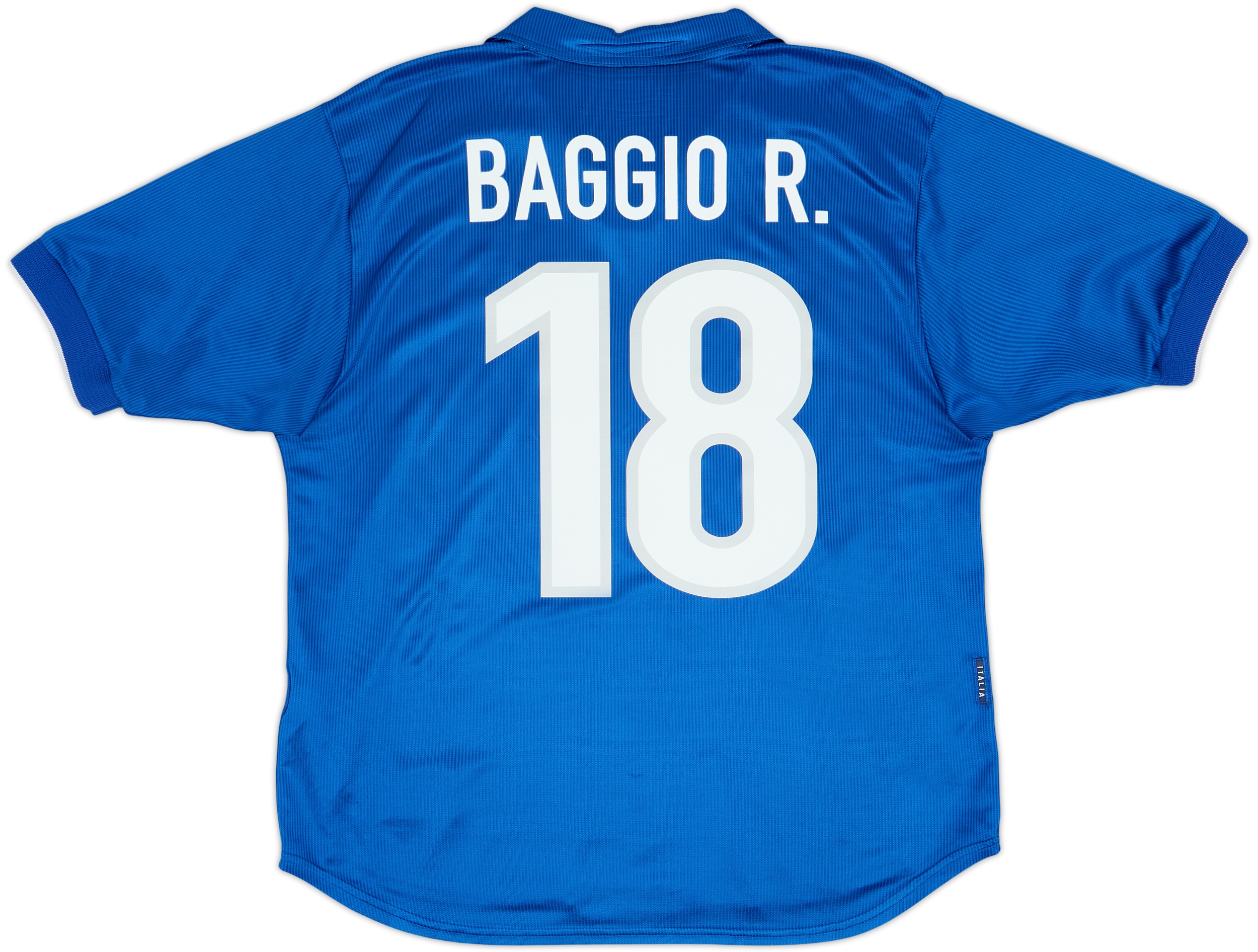Maillot Italie Baggio n°18 - Coupe du Monde 1998