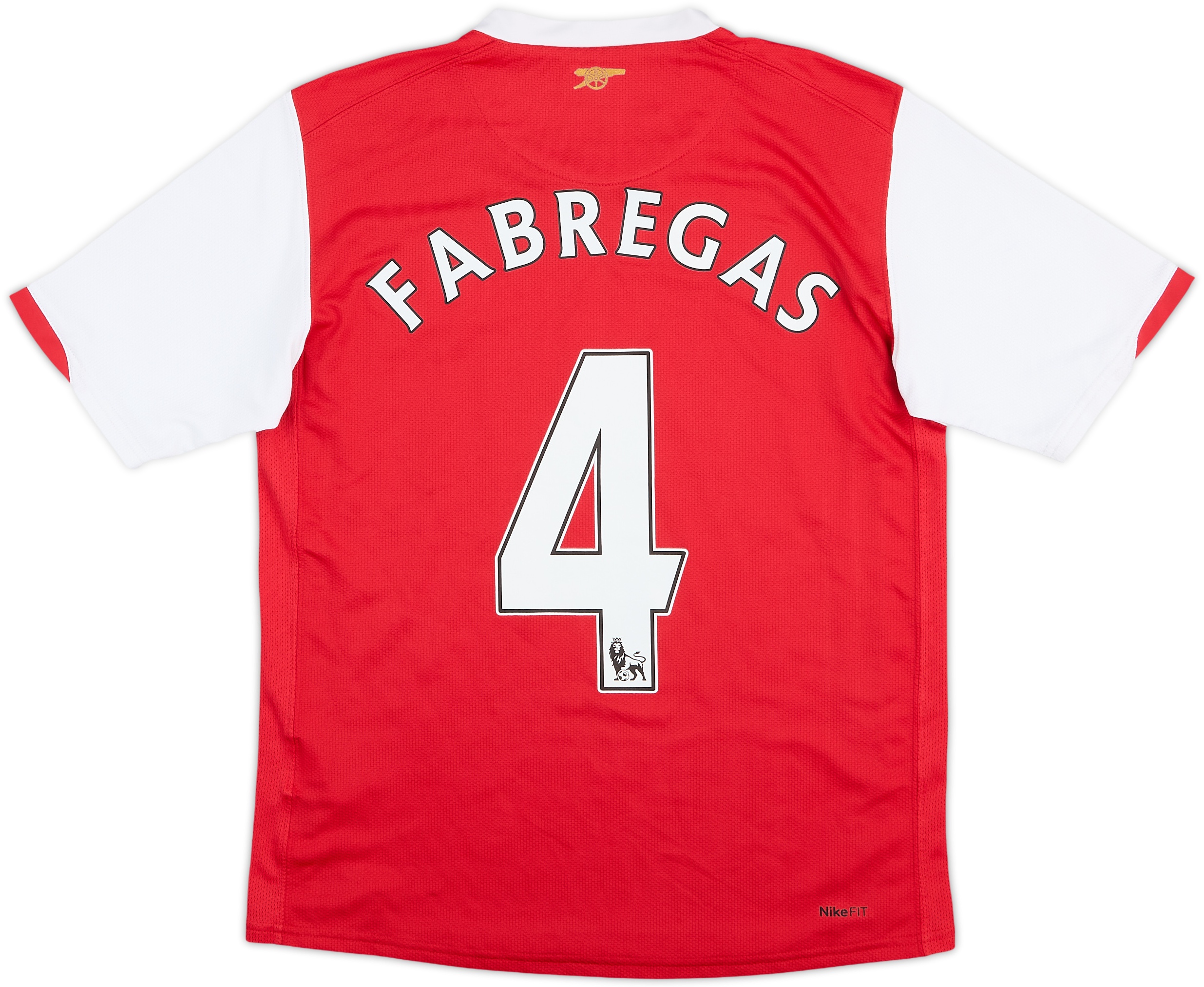 アーセナル FABREGAS 4番 ユニフォーム 2006-08 Arsenal Home Shirt Fabregas #4 - 8/10 - (L.Boys)