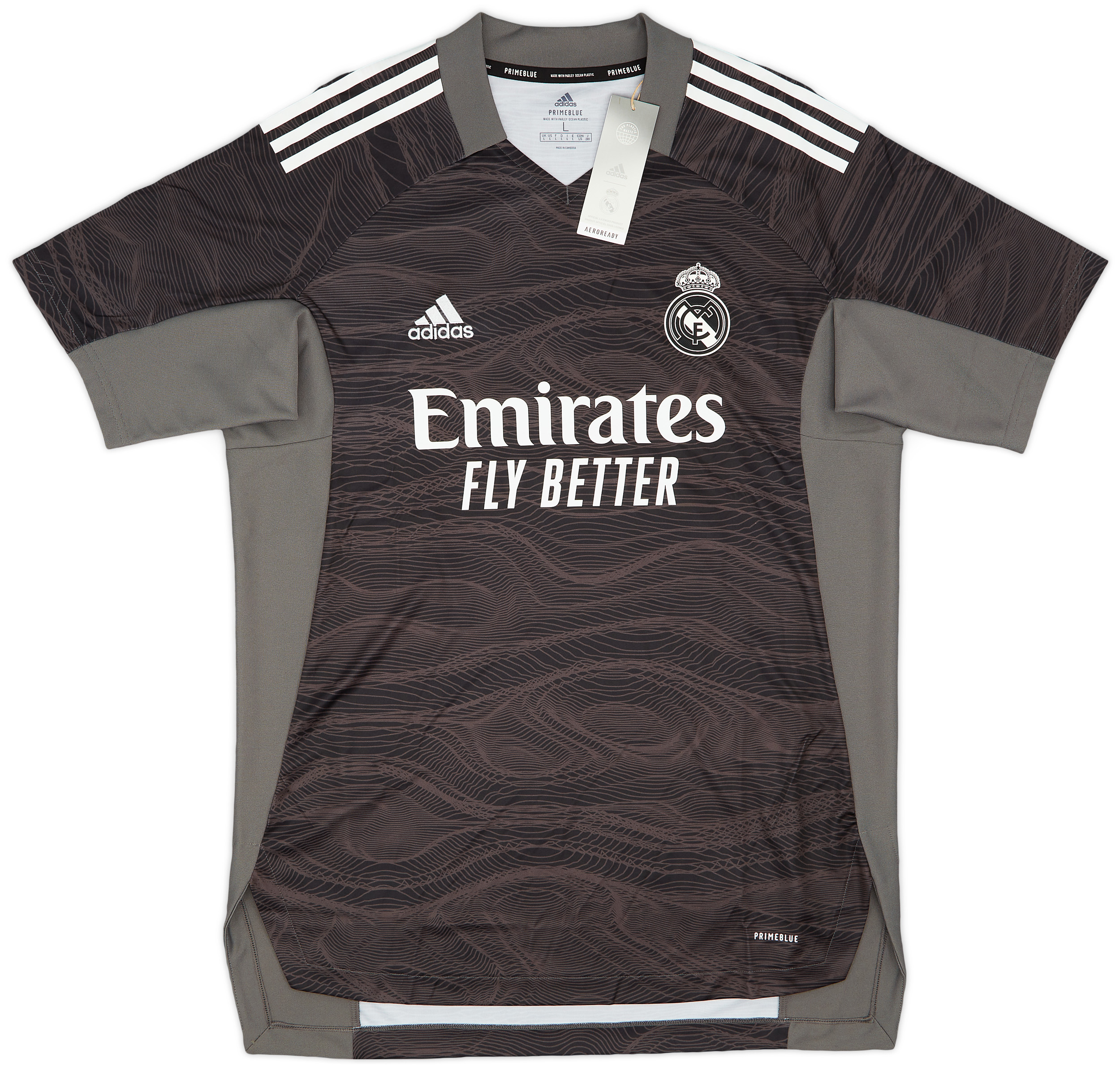 2021-22 Real Madrid GK S/S Shirt Courtois #1 (L) 2021-22 Real Madrid GK S/S Shirt Courtois #1 (L)
