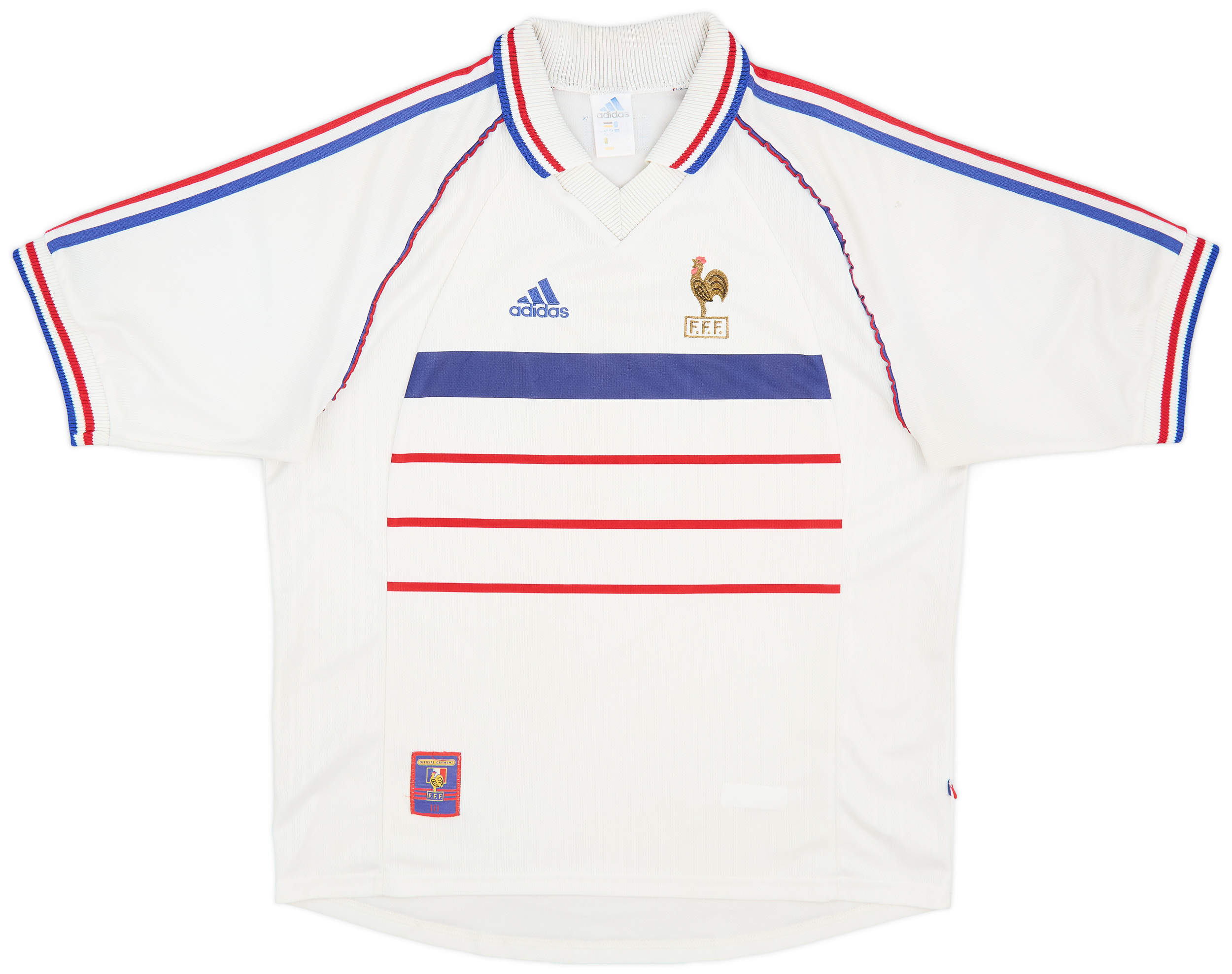 1998 adidas FootBall NationalTeam FRANCE UNIFORM フランス