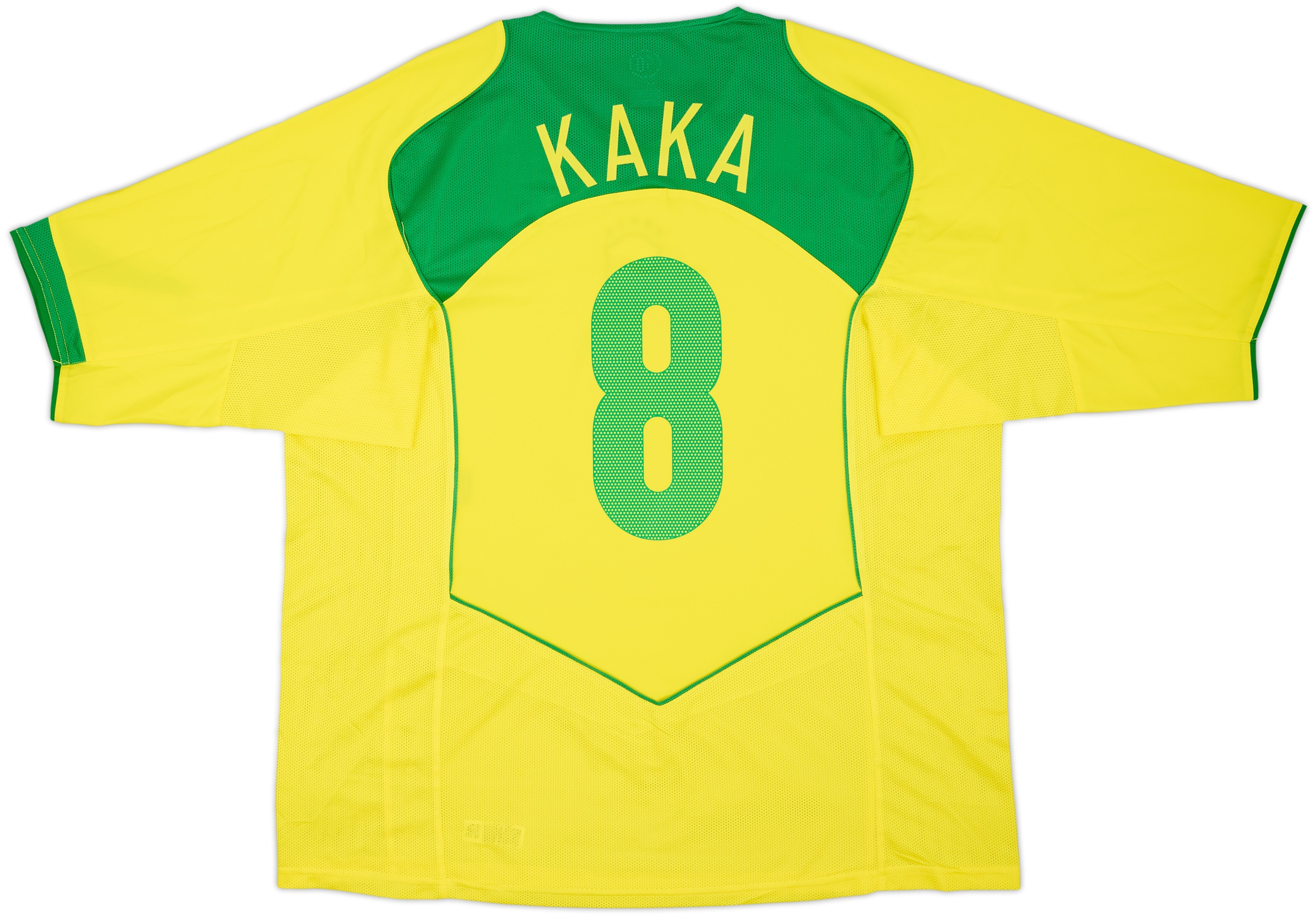 2004-06 Brazil Home Shirt Kaka #8 - 9/10 - (XXL)
