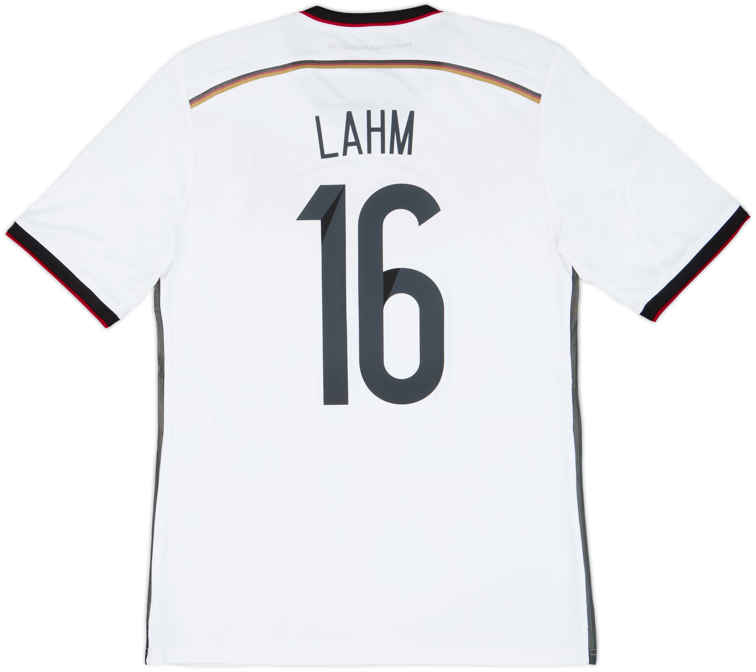 2014-15 Germany Home Shirt Lahm #16