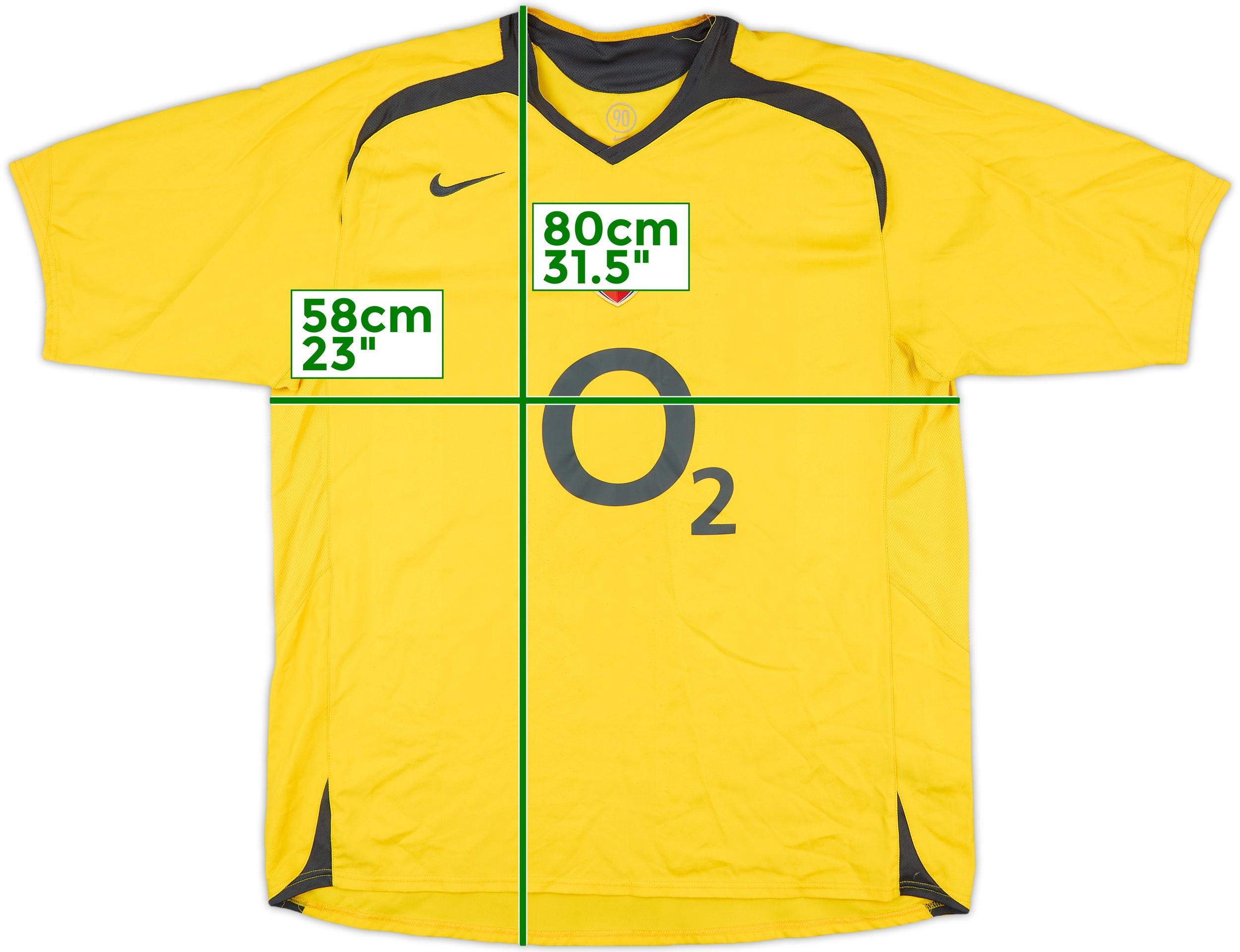 2005-06 Arsenal Away Shirt Bergkamp #10 - 8/10 - (XL) 2005-06 Arsenal Away Shirt Bergkamp #10 - 8/10 - (XL)