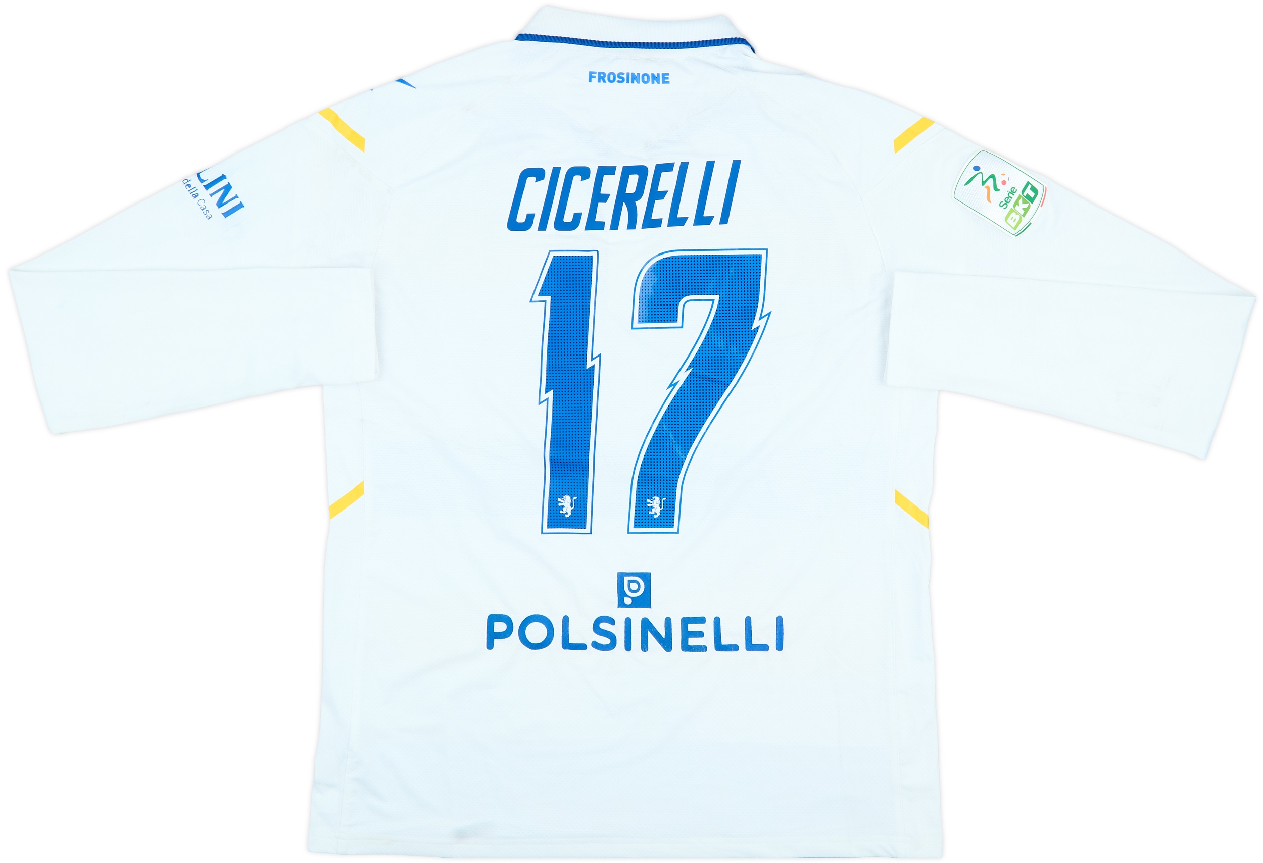Maillot De Football Vintage Frosinone - Legea, Taille Large, Match Worn Ou Supporter