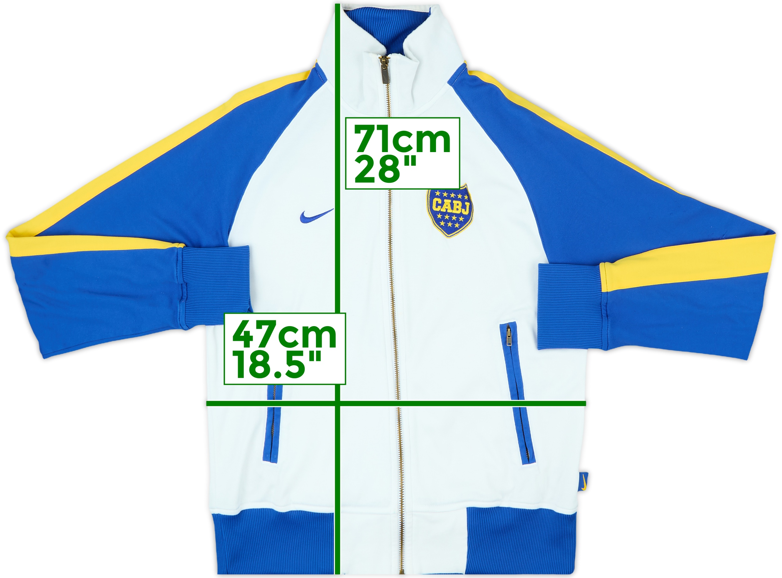 Nike Boca Juniors ボカジュニアーズ　ピステ　ビンテージ 正規品】 1998/99 ボカジュニアーズ ホーム サイズS ナイキ
