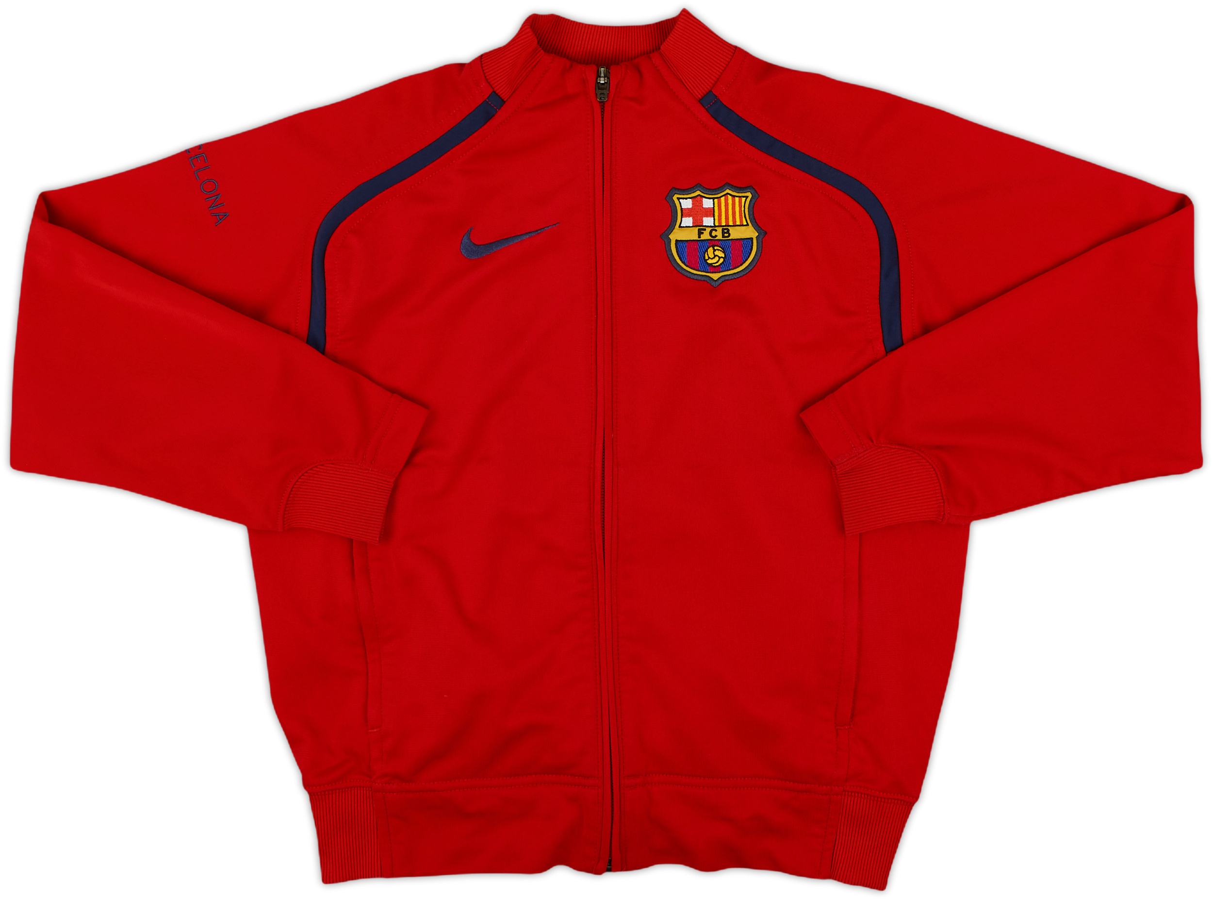 FC Barcelona Track Top Jacket Nike Blue Full Zip Training