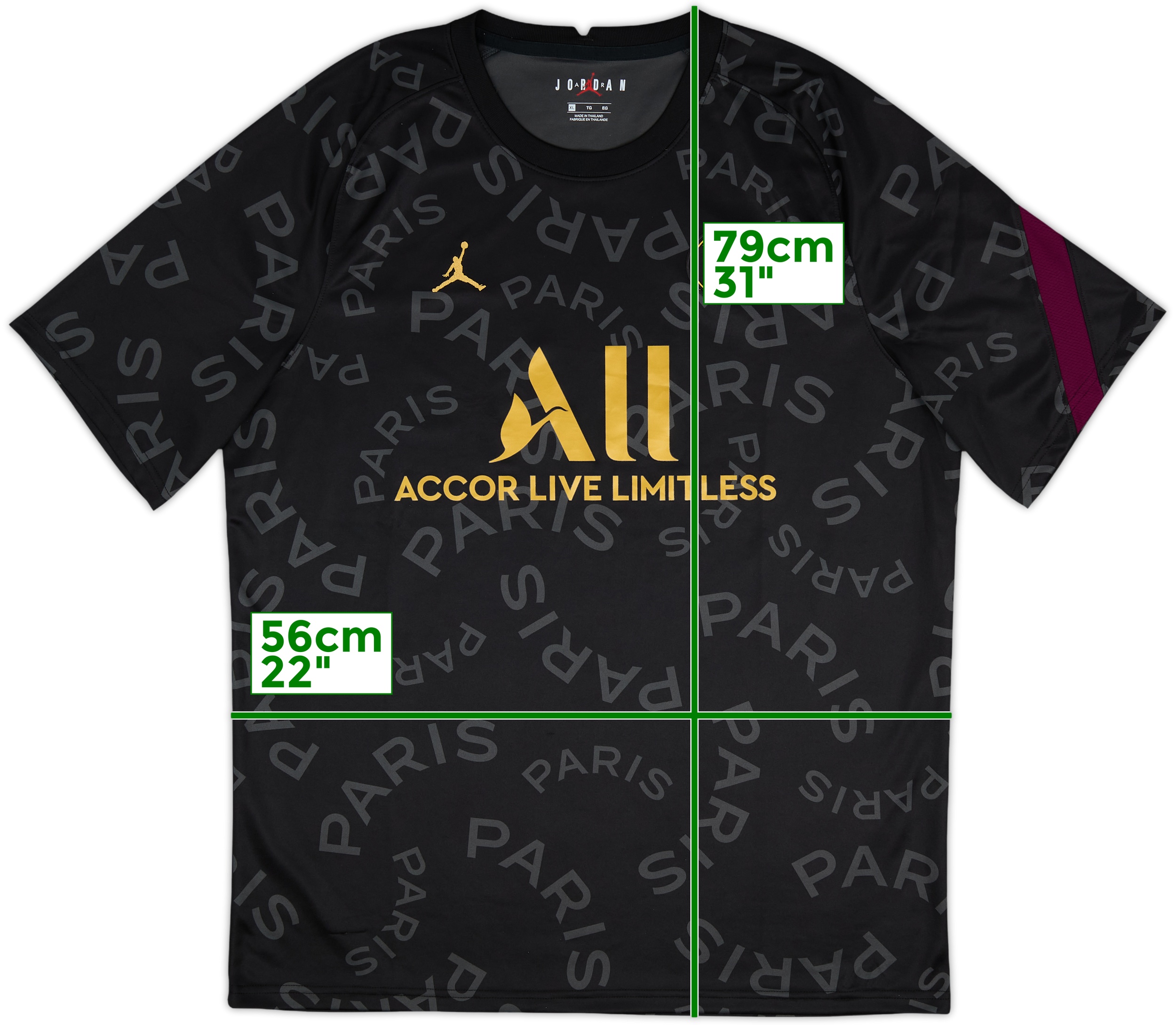 サ*カ様 Paris Saint-Germain Training Top 2019-20 Paris Saint-Germain Player Issue Vaporknit 1/4 Zip