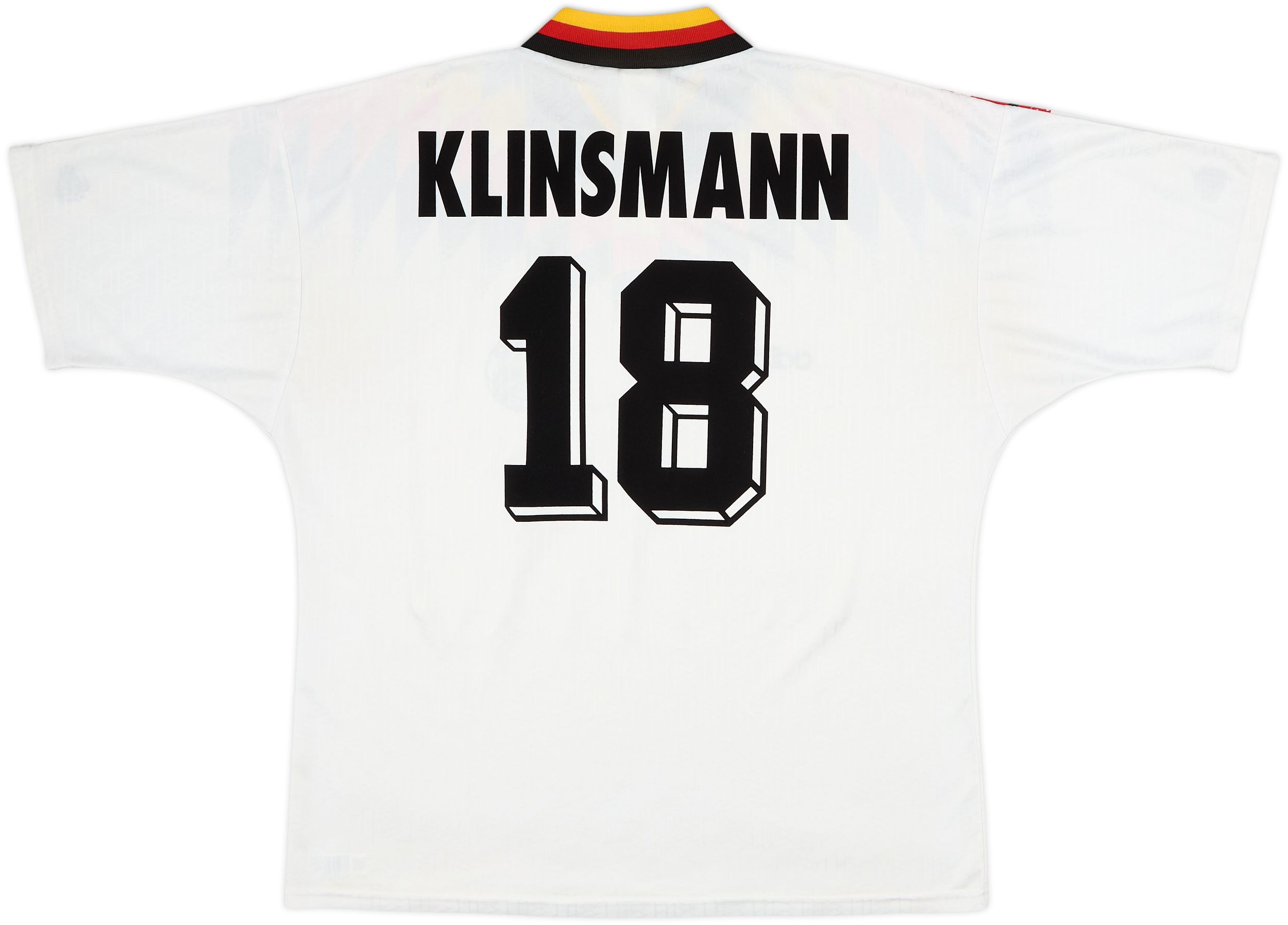 1994-96 Germany Home Shirt Klinsmann #18 - 7/10 - (XL)