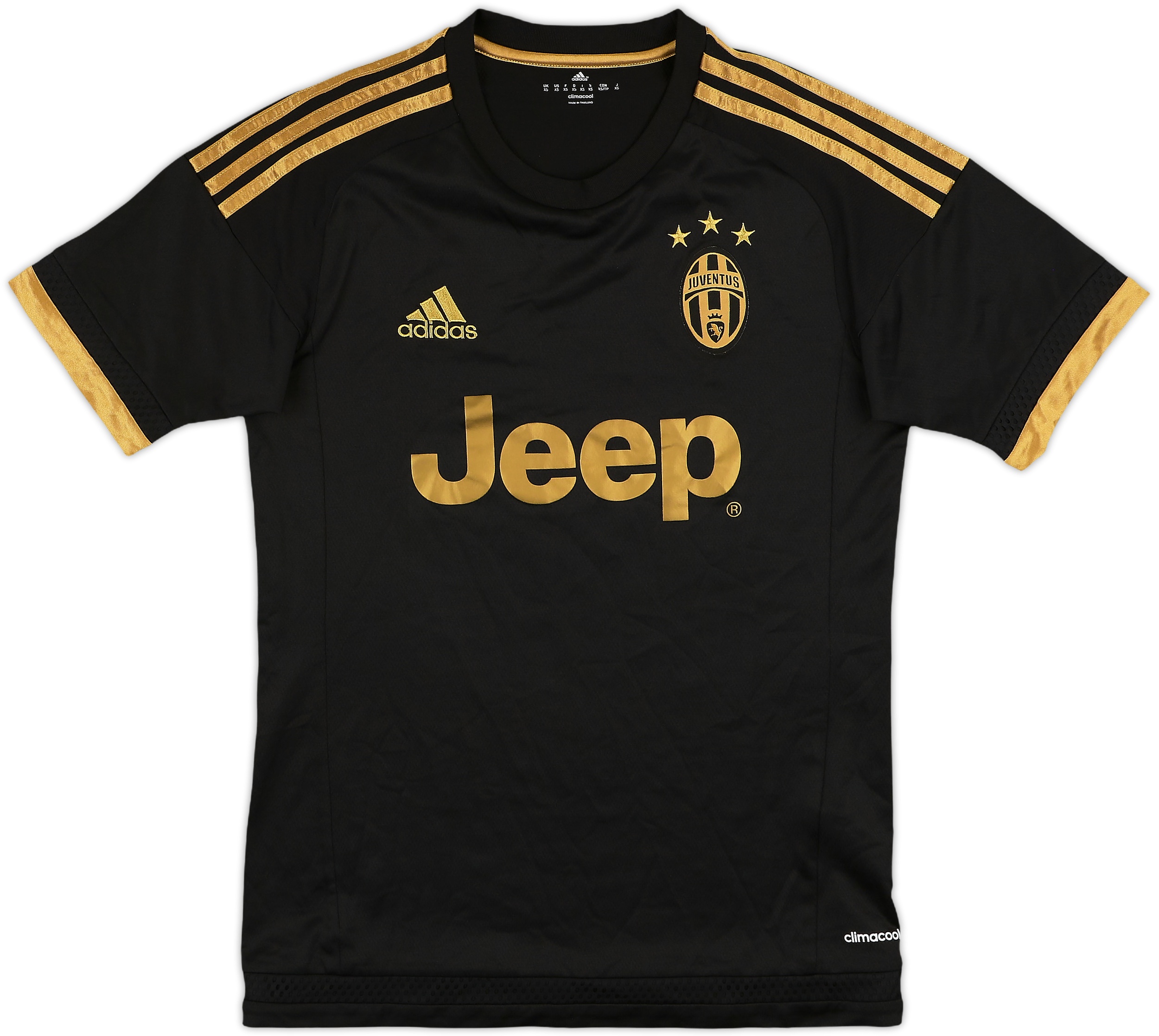 Juventus サッカージャージ 黒白ストライプ Juventus サッカージャージ 黒白ストライプ