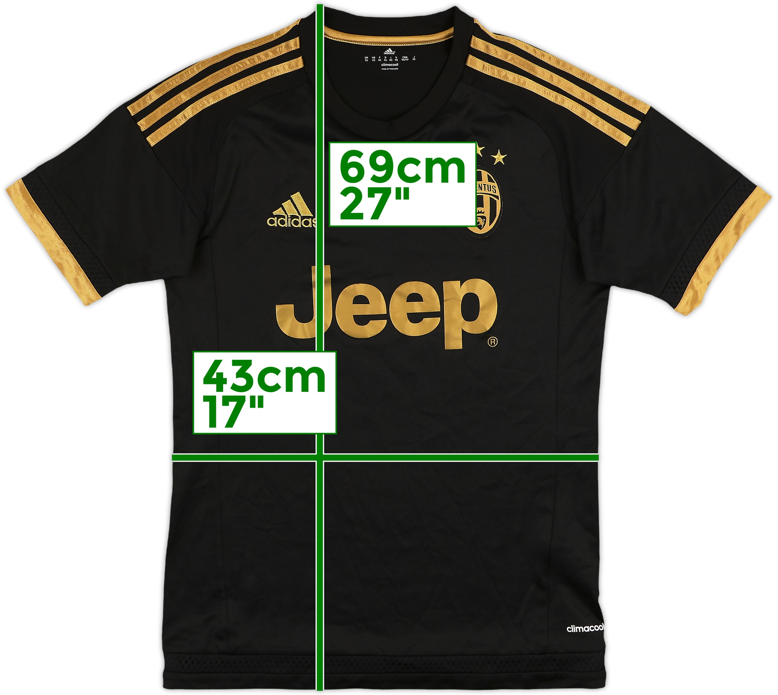 2016-17 Juventus Third Shirt - 8/10 - (S)