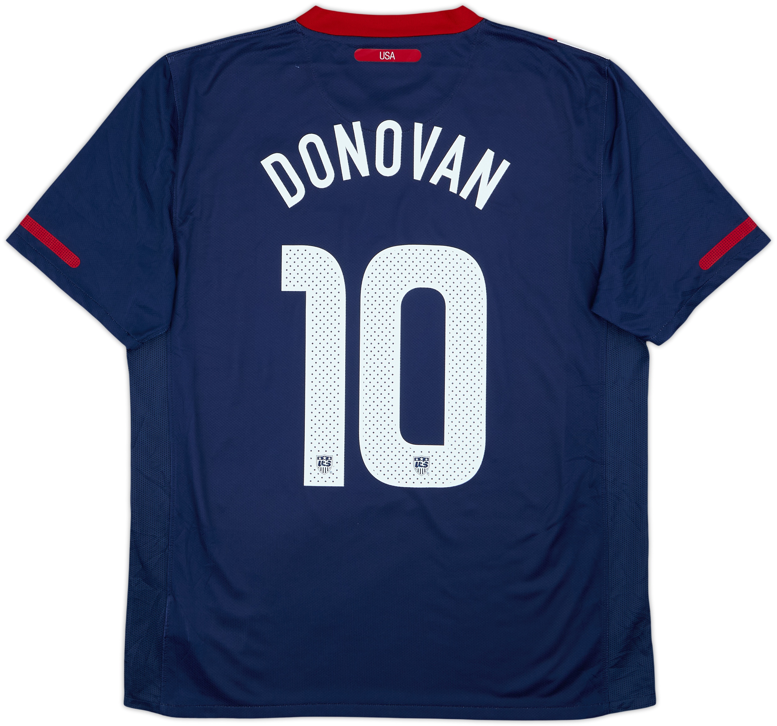 2010-11 USA Away Shirt Donovan #10