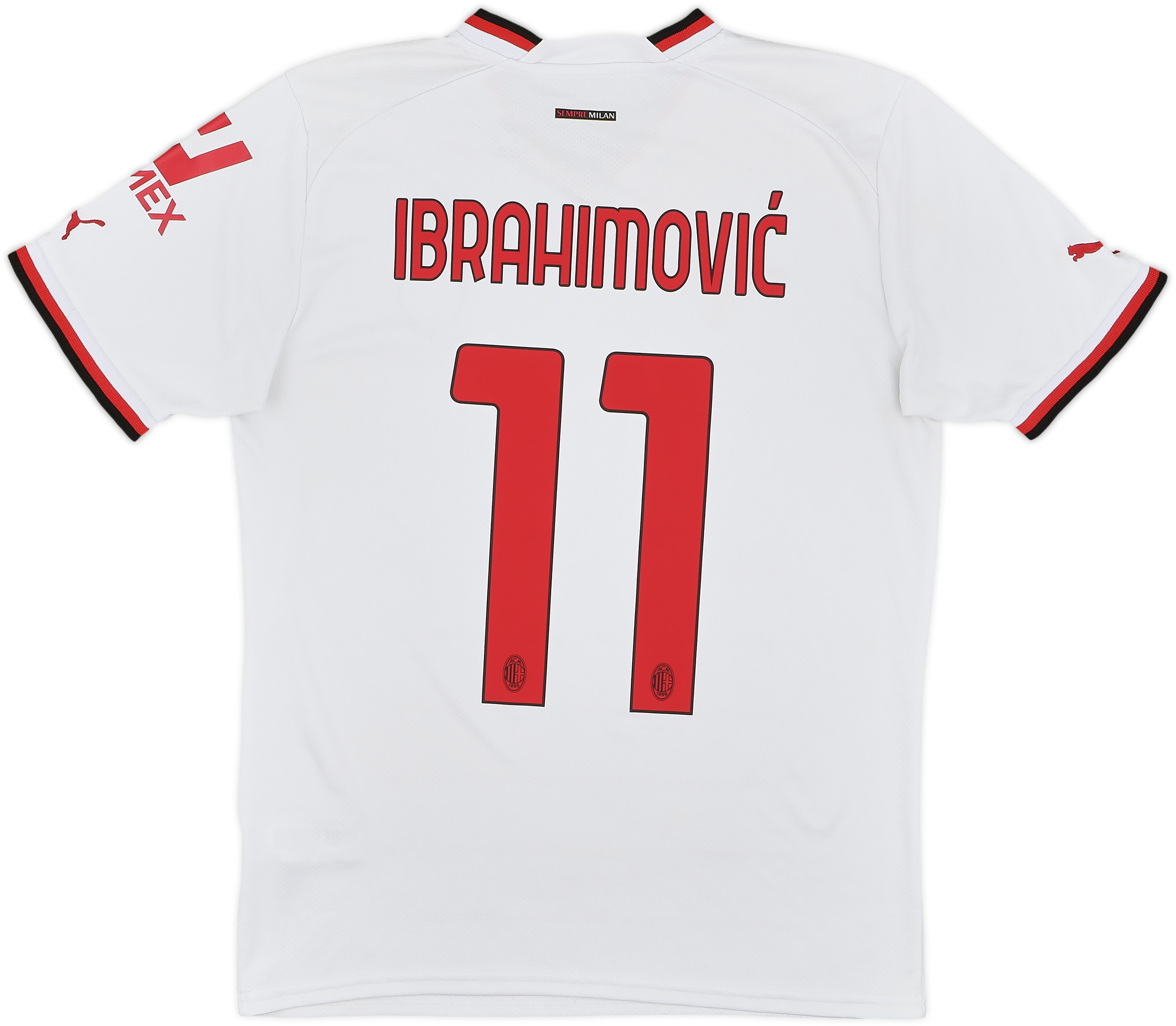 2022-23 AC Milan Away Shirt Ibrahimovic #11 - 5/10 - (M)