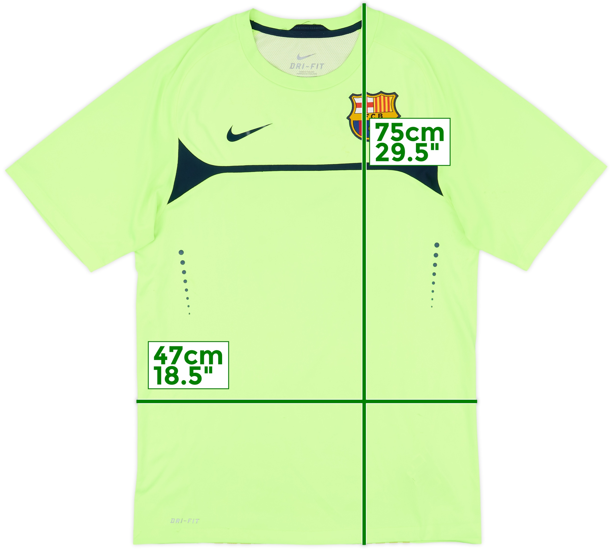 FC Barcelona Nike DRI-FIT シャツ NIKE FC Barcelona Dri-FIT シャツ 黒 - メルカリ