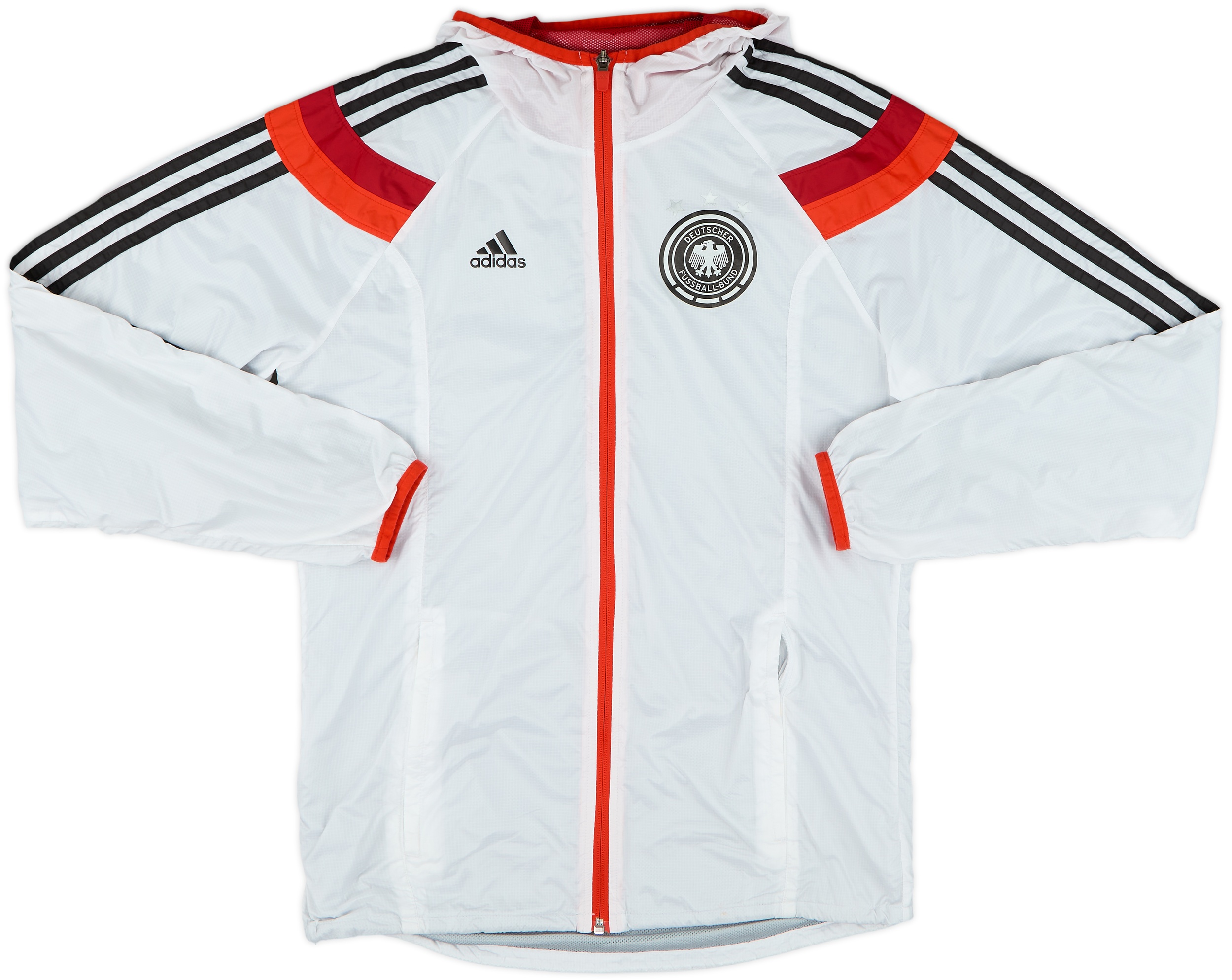 KIMI 2013-14 Germany adidas Hooded Rain Jacket - 8/10 - (S)