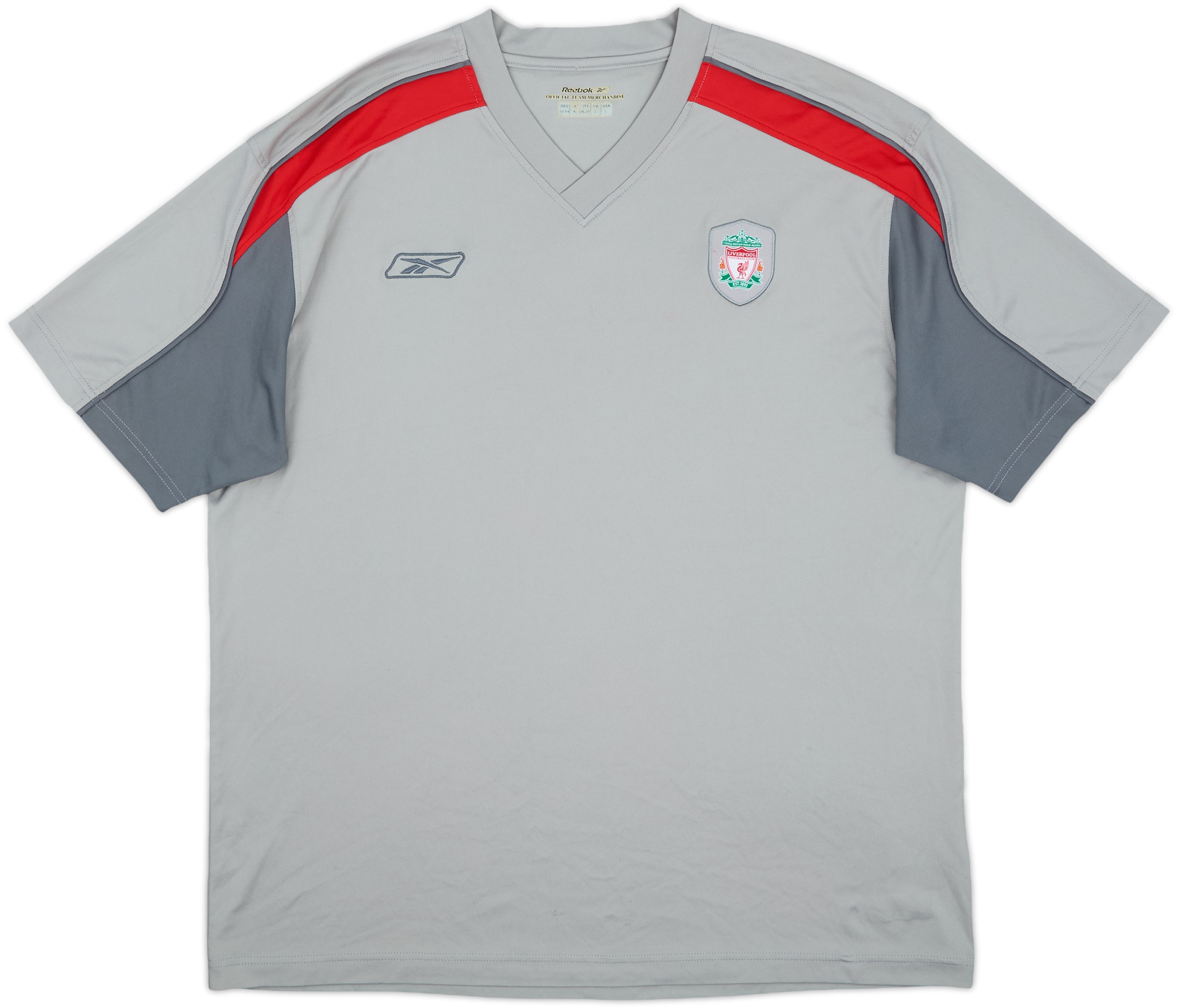 2003-04 Liverpool Reebok Training Shirt - 8/10 - (L)