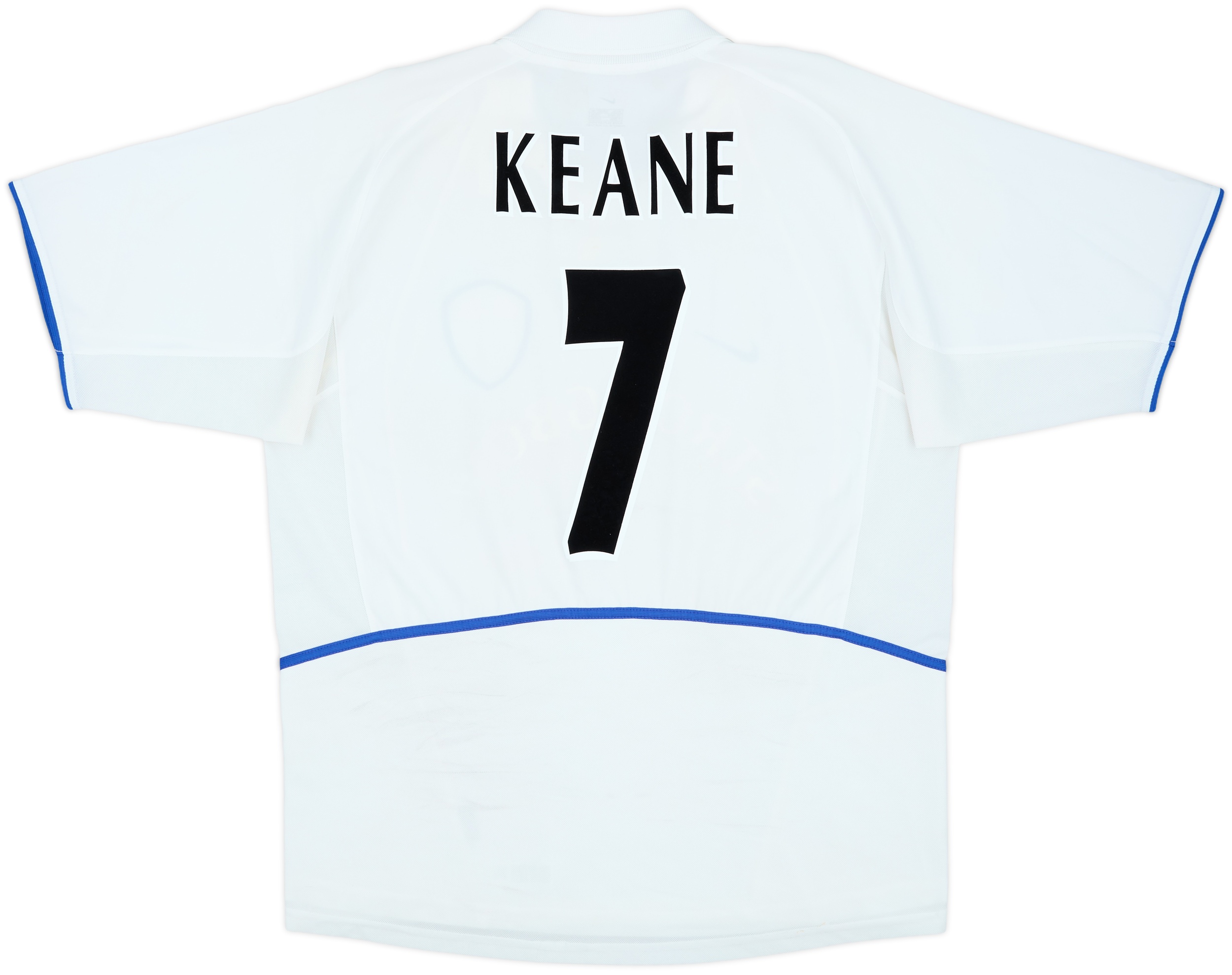 2002-03 Leeds United Home Shirt Keane #7 - 8/10 - (L)