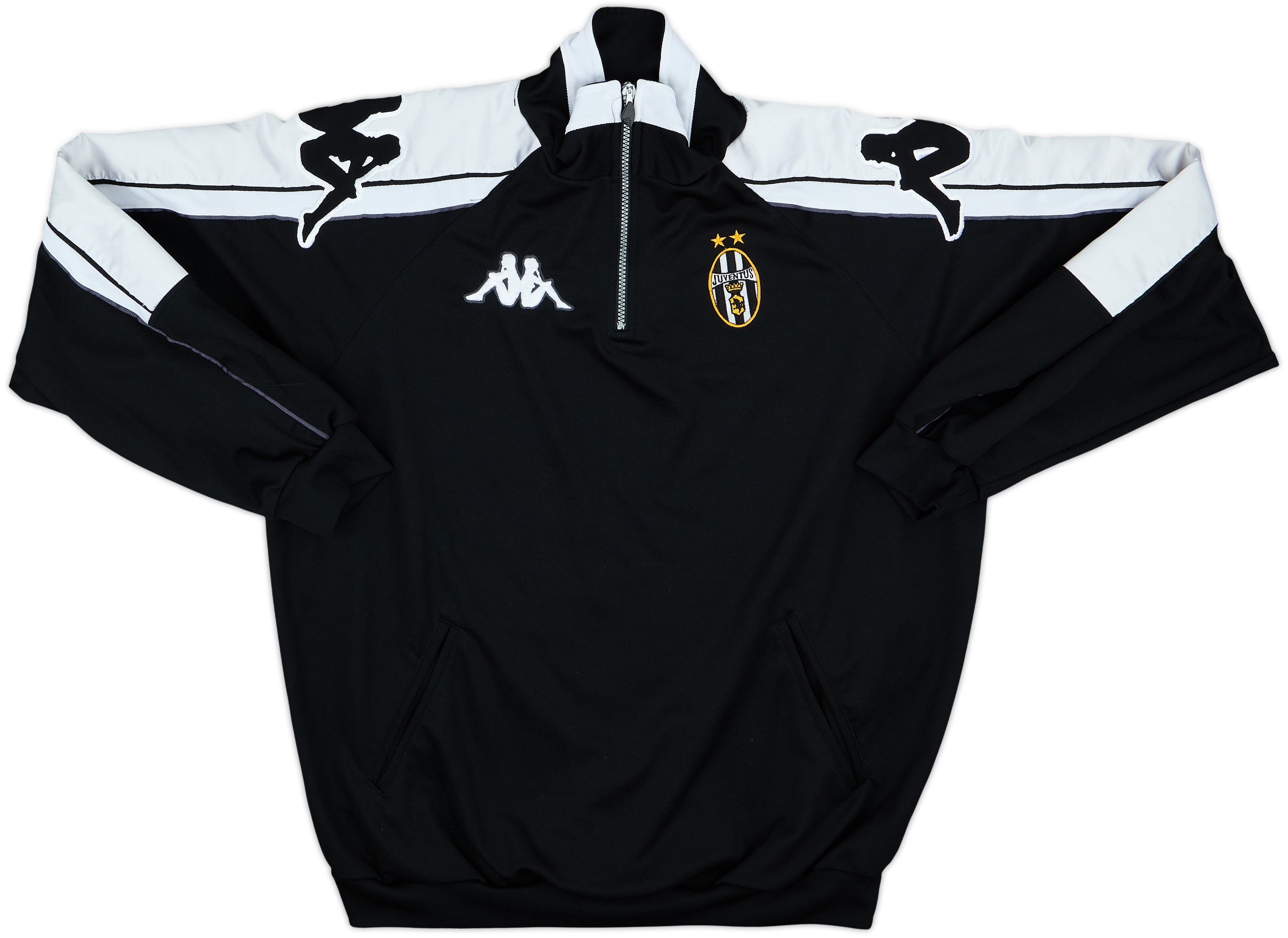 1998-99 Juventus Kappa 1/4 Zip Drill Top - 10/10 - (XL)