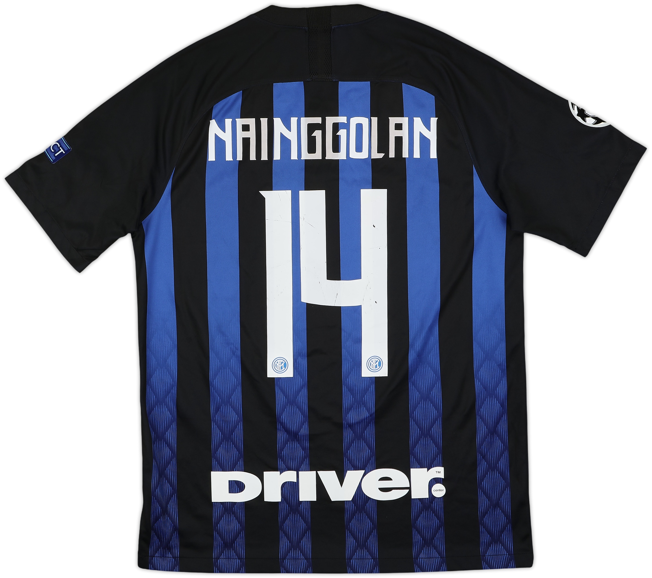 2018-19 Inter Milan Home Shirt Nainggolan #14 - 6/10 - (M)