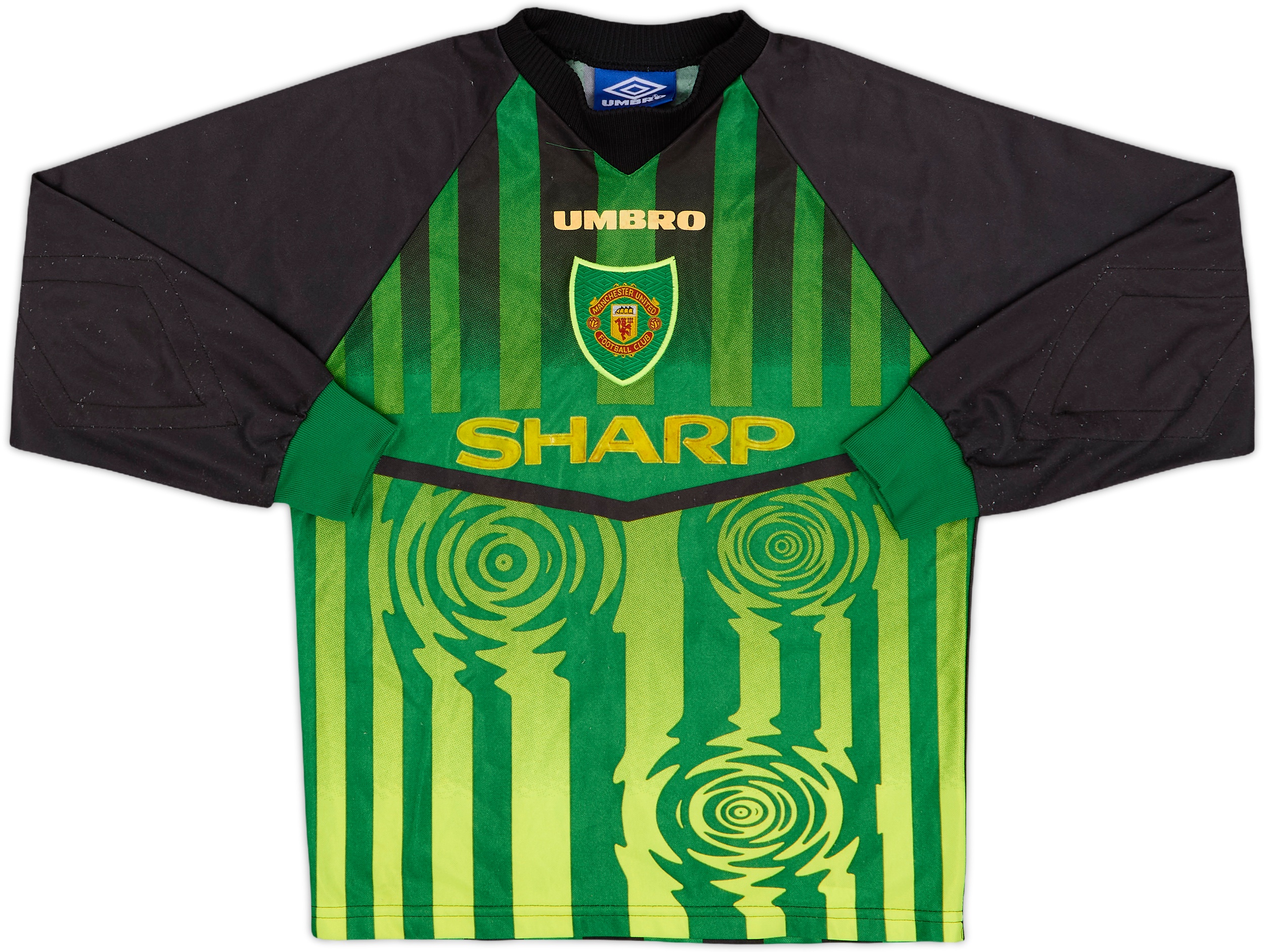 1997-98 Manchester United GK Shirt - 6/10 - (M.Boys)