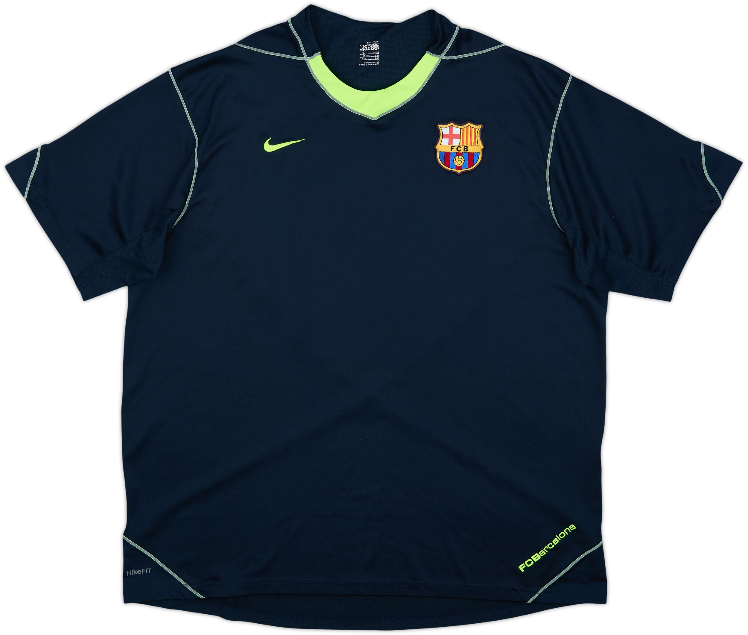 Nike FC Barcelona 2005/06 ユニフォーム アウェイ 2005-06 Barcelona Away Shirt - 8/10 - (S.Boys)