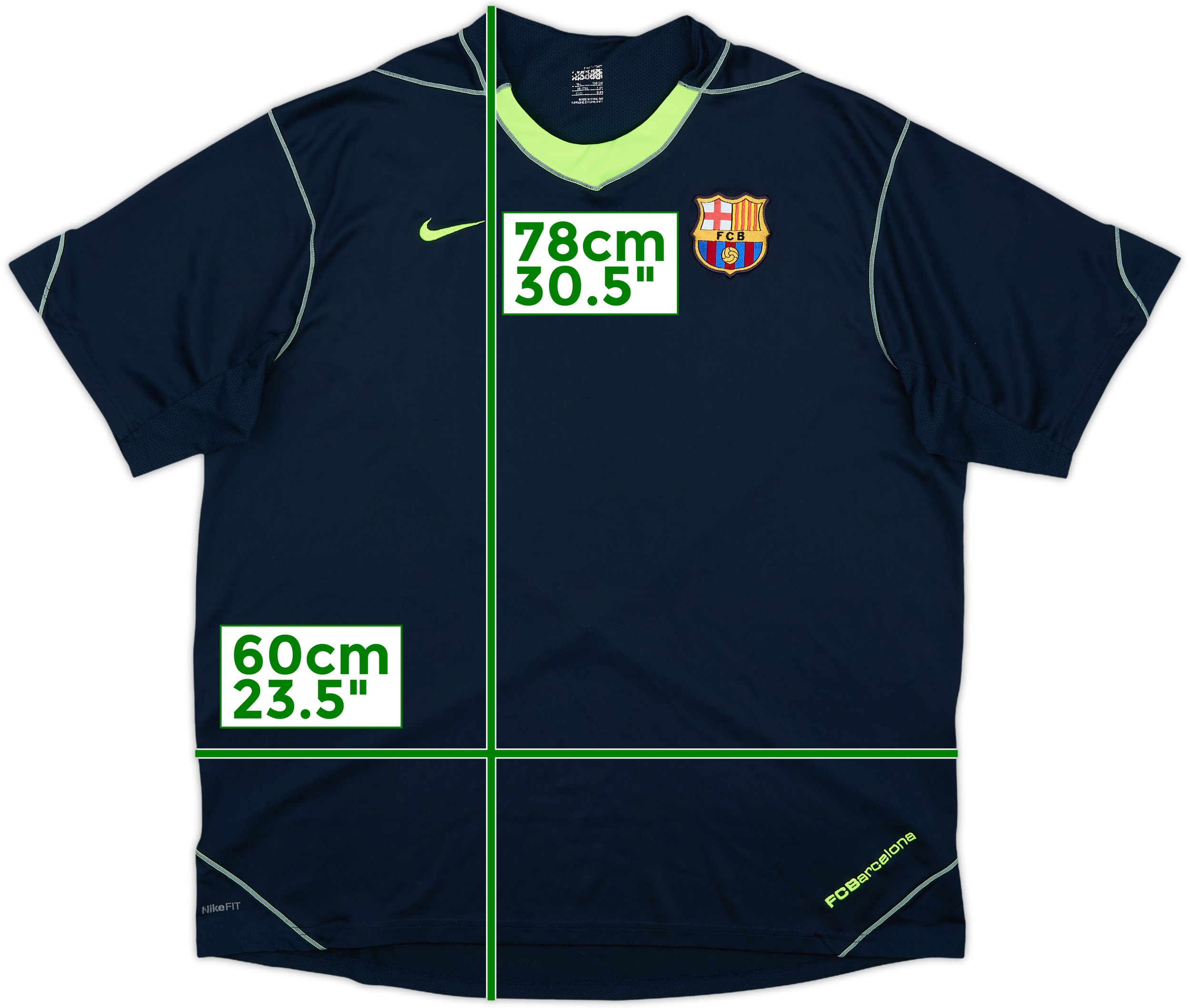 2005-06 Barcelona Nike Training Shirt - 8/10 - (XL)