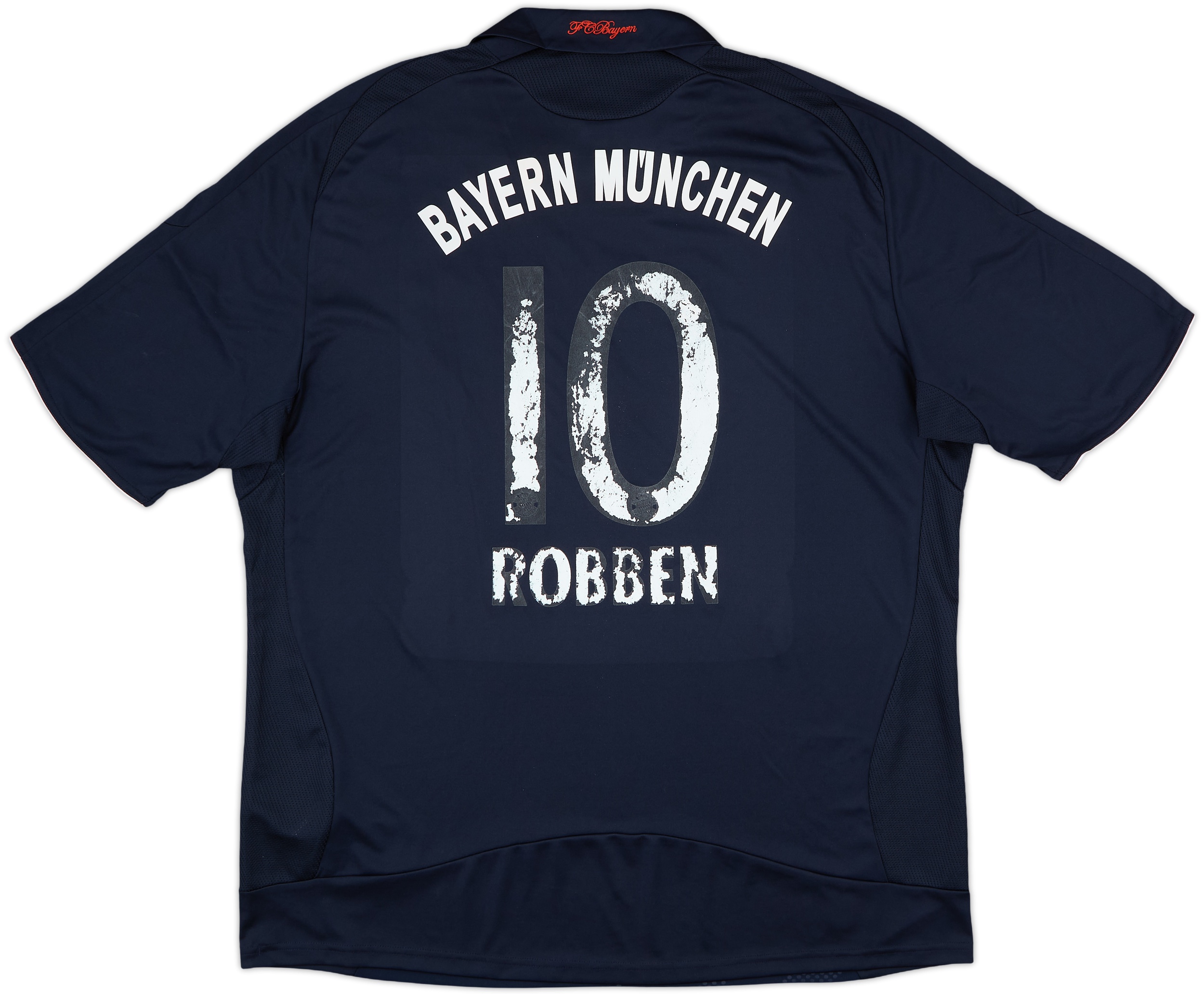 2008-09 Bayern Munich Away Shirt Robben #10 - 4/10 - (XXL)