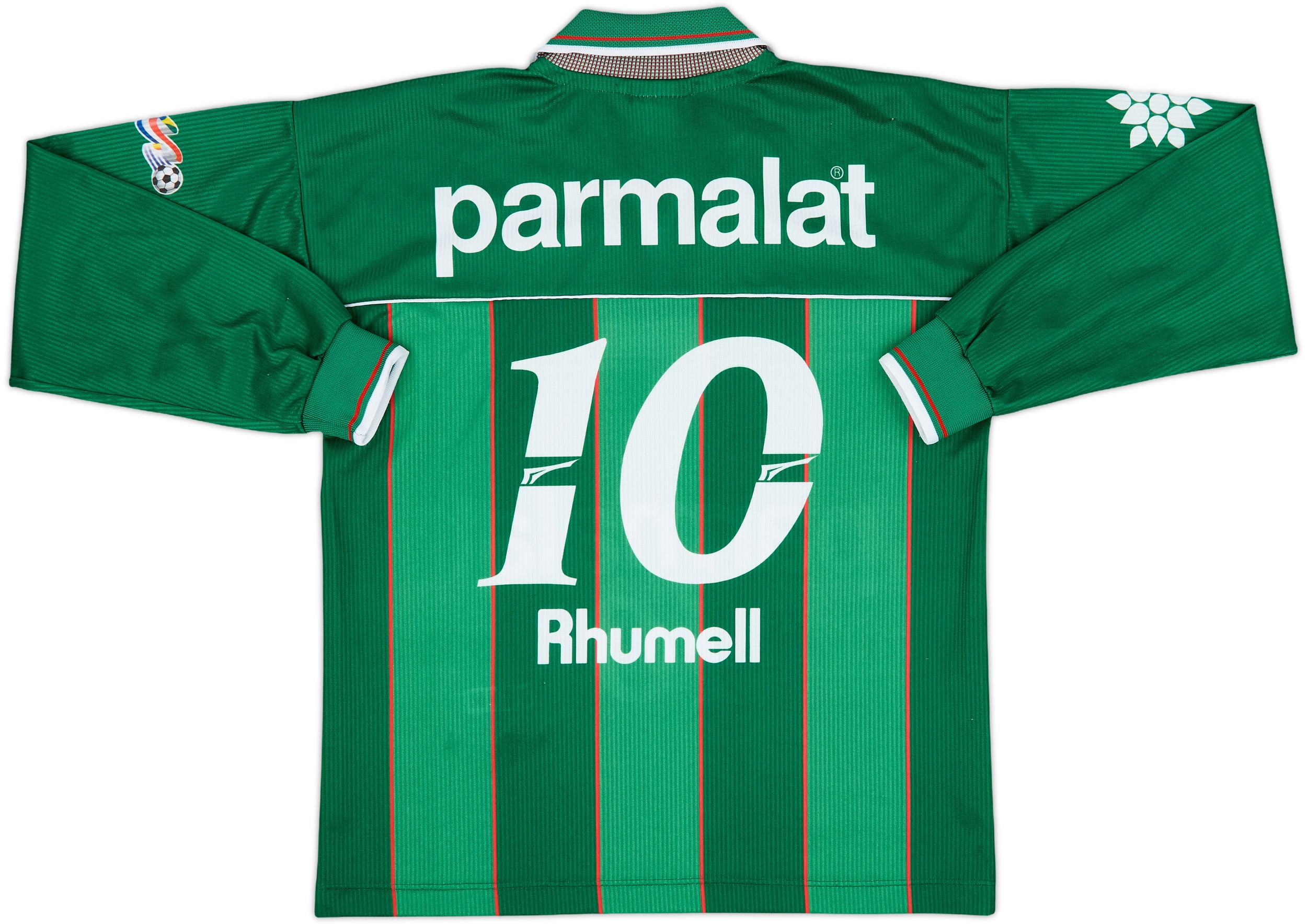 palmeiras 02/03 Rhumell ゲームTシャツ 1999 Palmeiras Third L/S Shirt #10 - 9/10 - (S)
