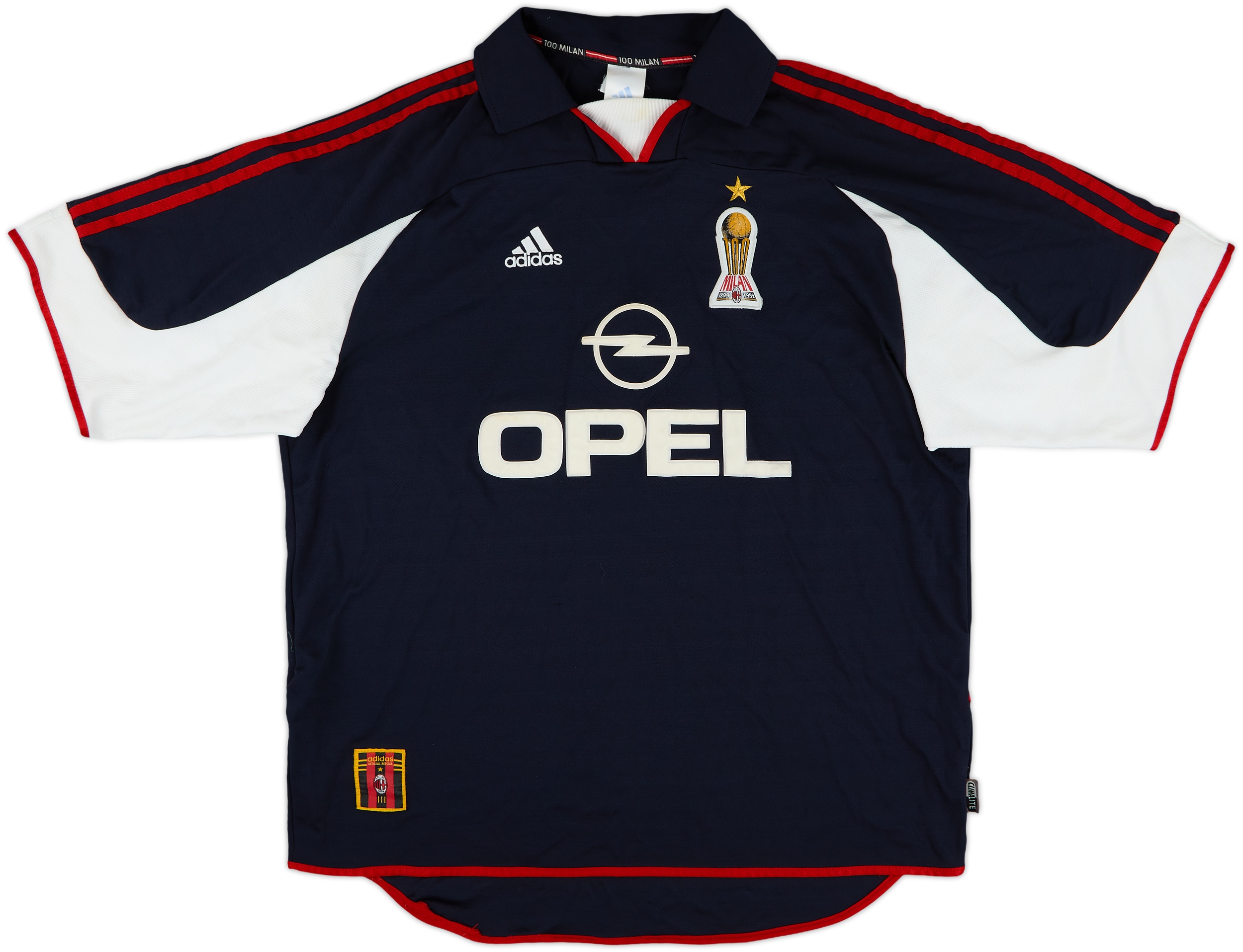 【激レア】AC MILAN 1999-2000 Tシャツ （イタリアで購入） 激レア】AC MILAN 1999-2000 Tシャツ （イタリアで購入） 激レア