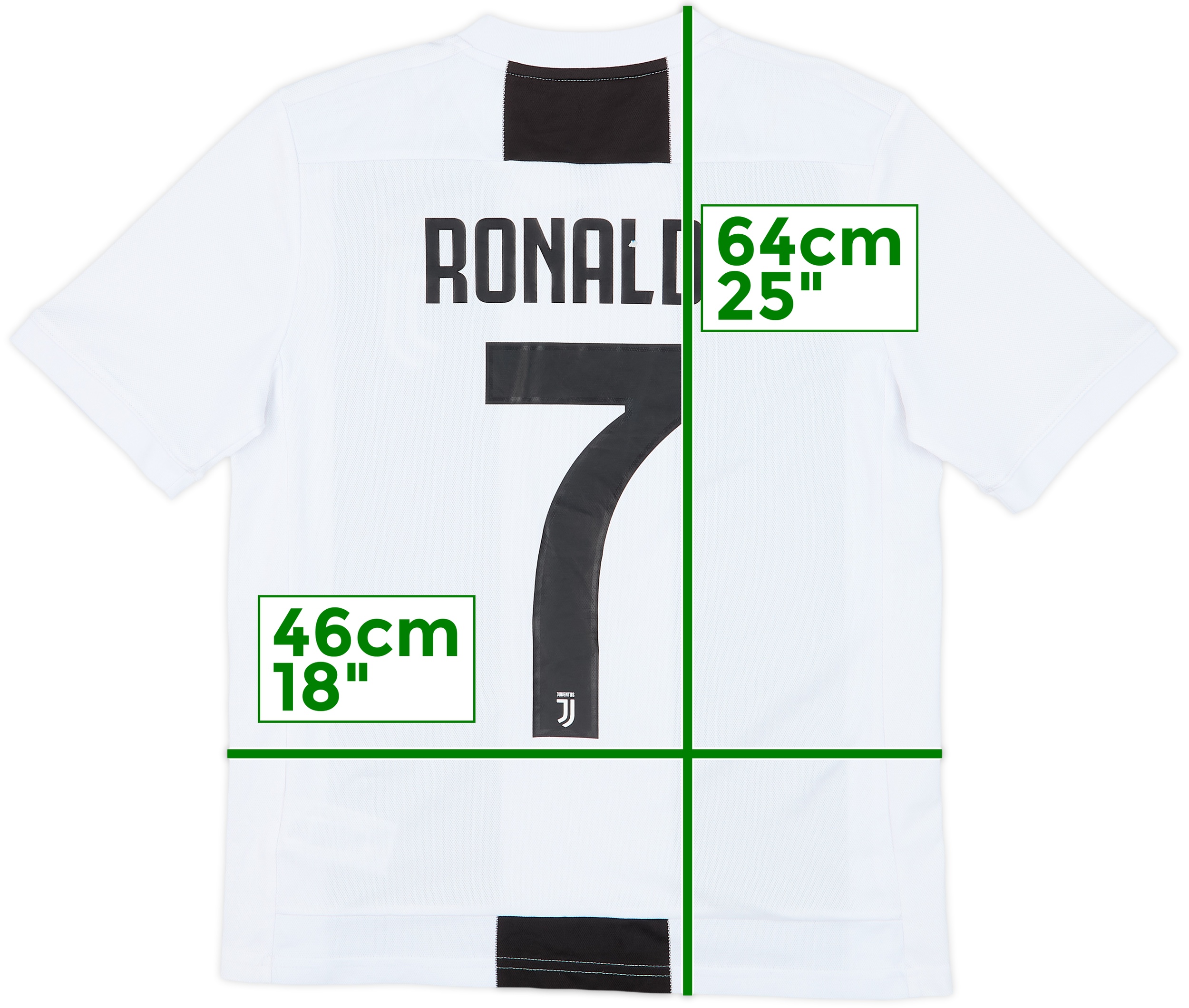 Back Ronaldo Juventus Uniform 2018-19 Juventus Home Shirt Ronaldo
