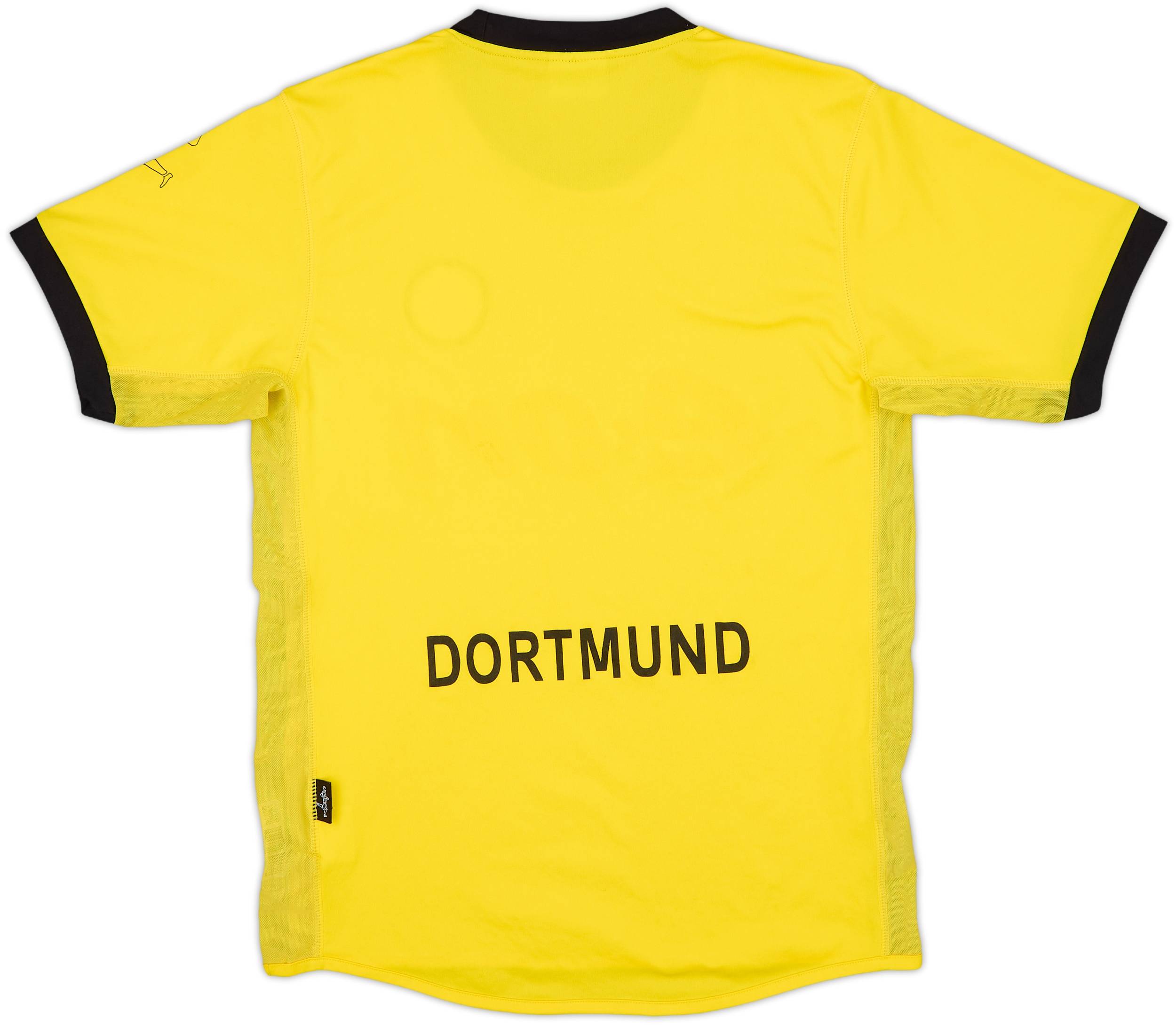 ウェア 04-05 Dortmund Signature Game Shirt BVB Borussia Dortmund Nike Away Football Shirt '04-'05 Black