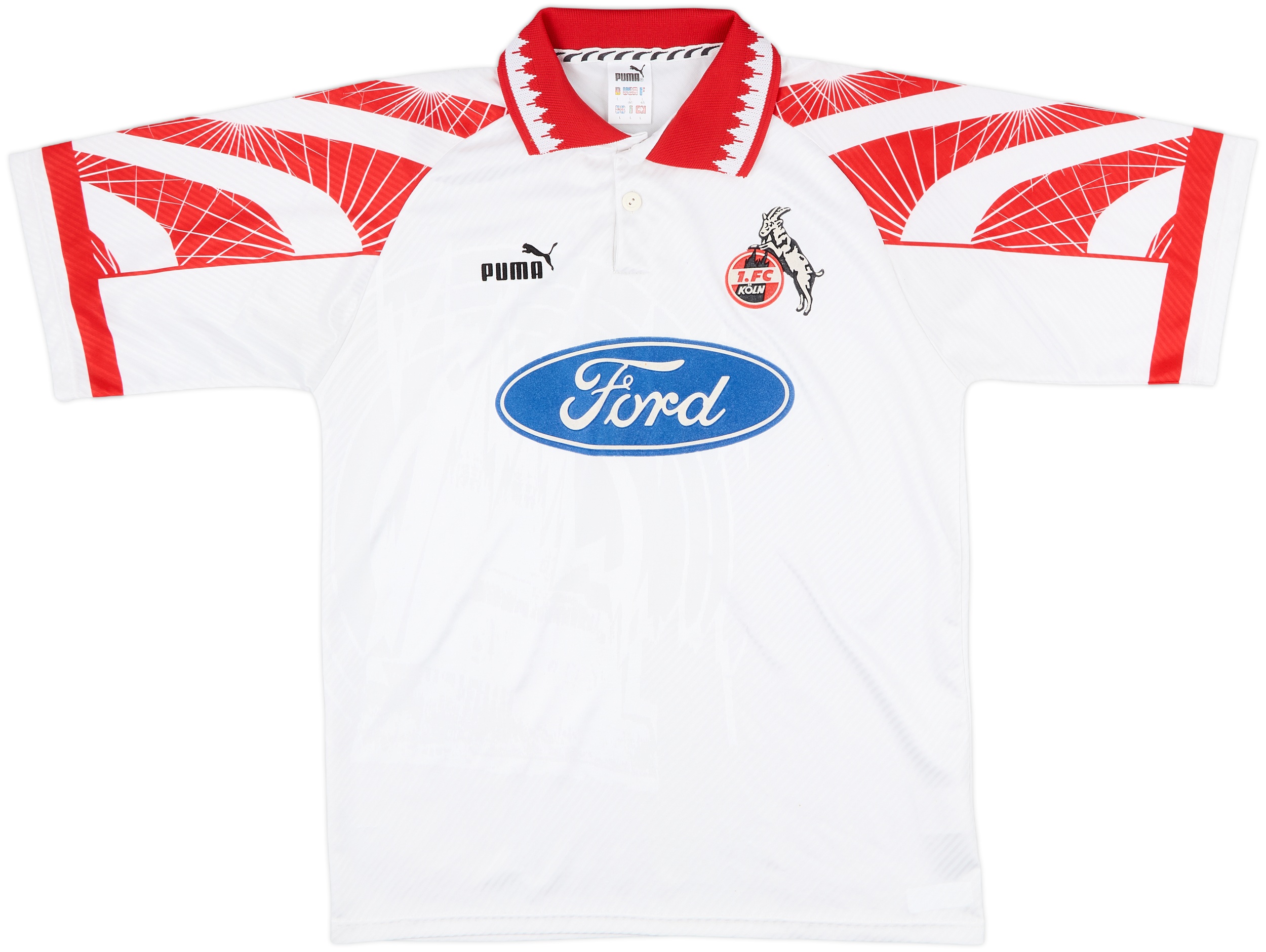 1996-97 FC Cologne Maillot Home S Haut Maillot