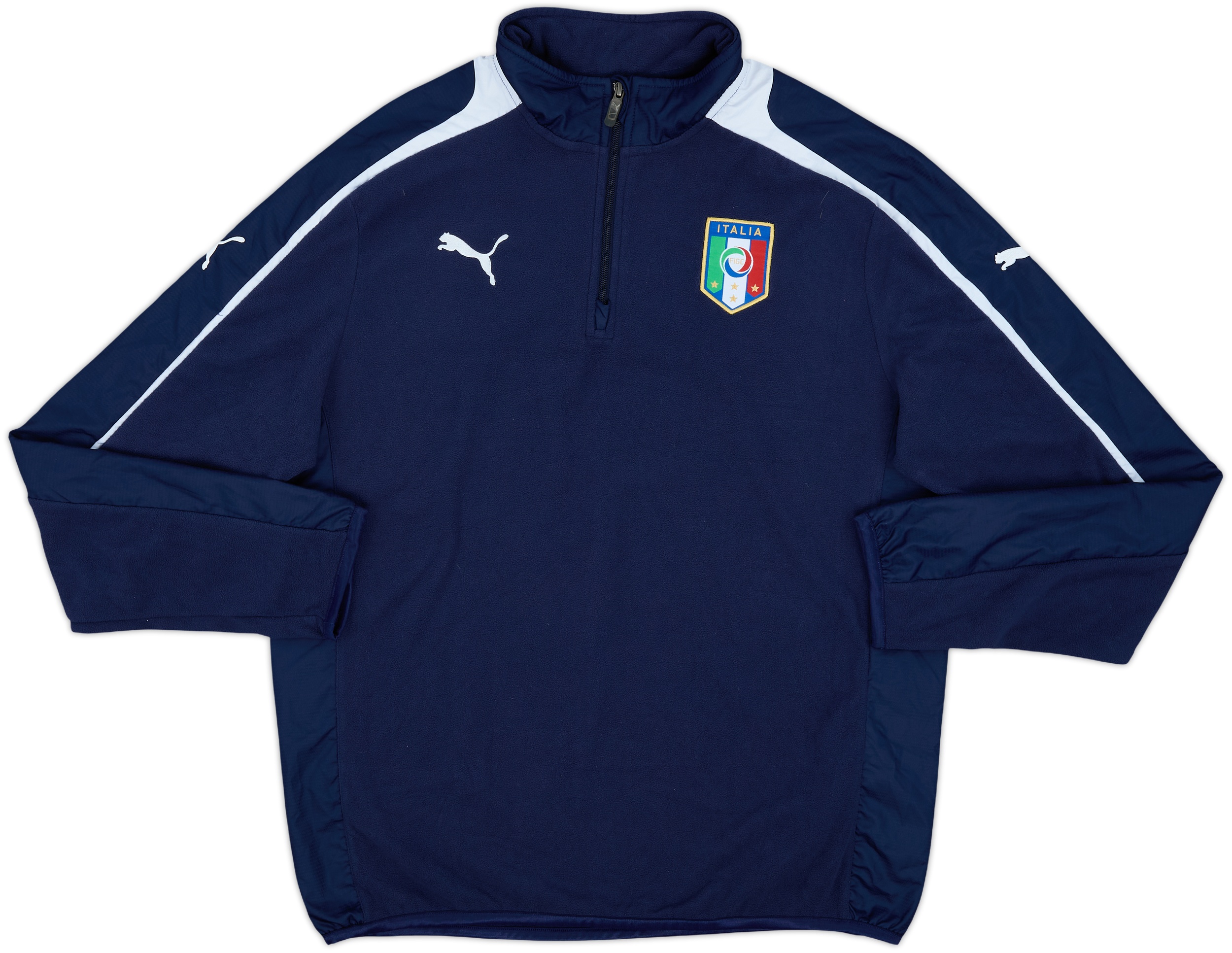 2010-12 Italy Puma 1/4 Zip Fleece Jacket - 5/10 - (L)