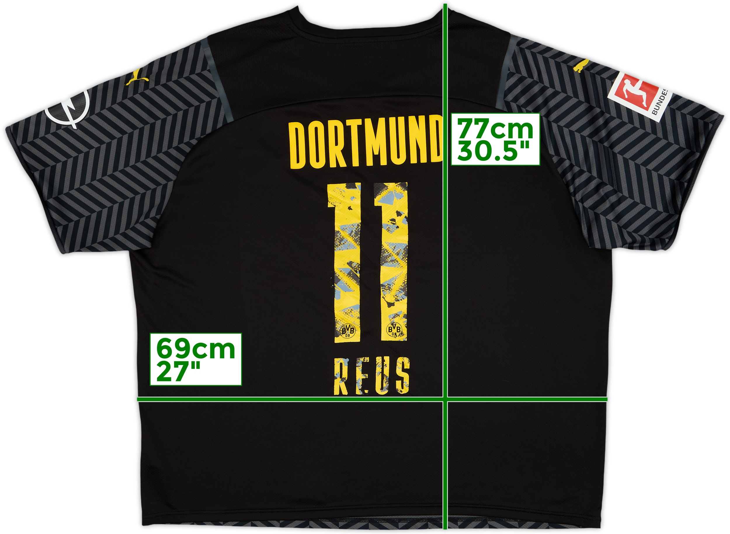 Borussia Dortmund REUS 11 シャツ Puma Borussia Dortmund Home Reus 11 Shirt 2024-2025