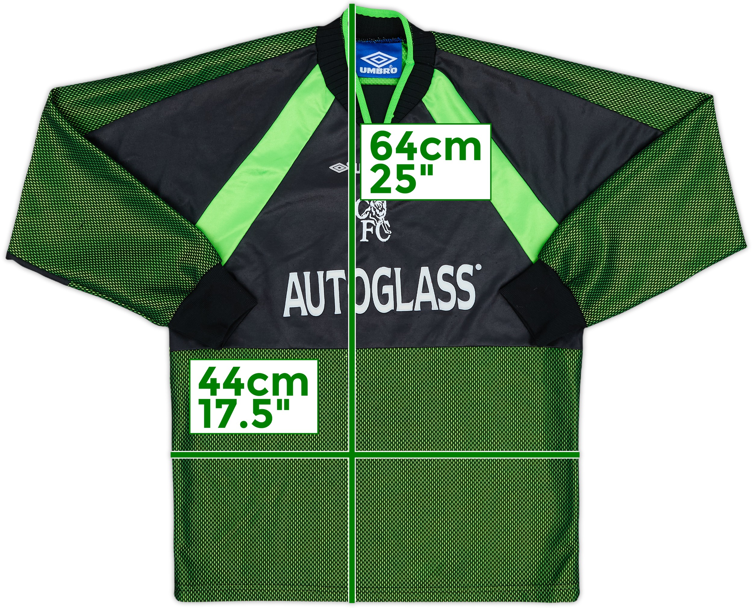 アーセナル　GKシャツ　made in uk Arsenal Goalkeeper Shirt Retro Icon - Green/Collegiate Navy