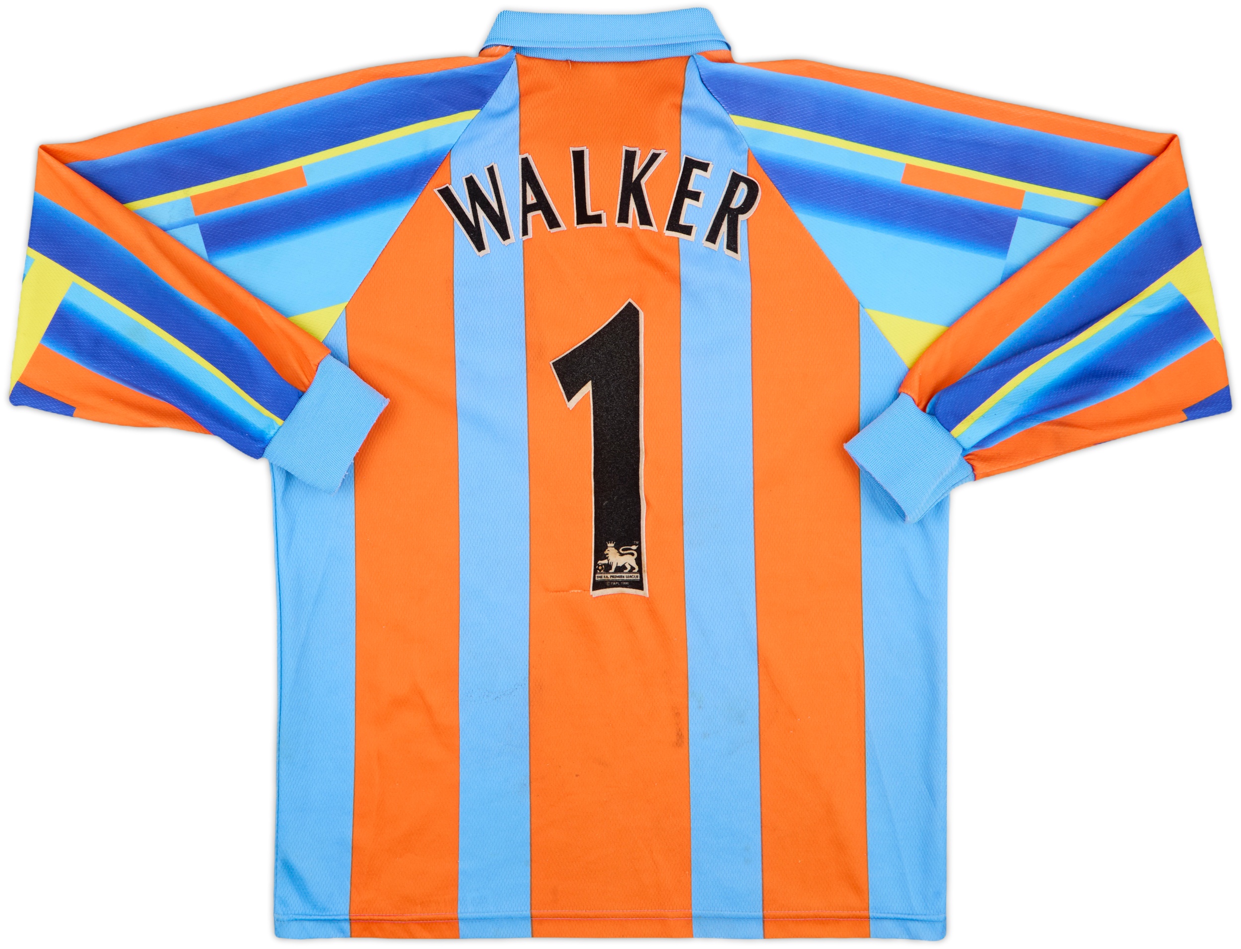 1997-99 Tottenham GK Shirt Walker #1 - 6/10 - (Y)