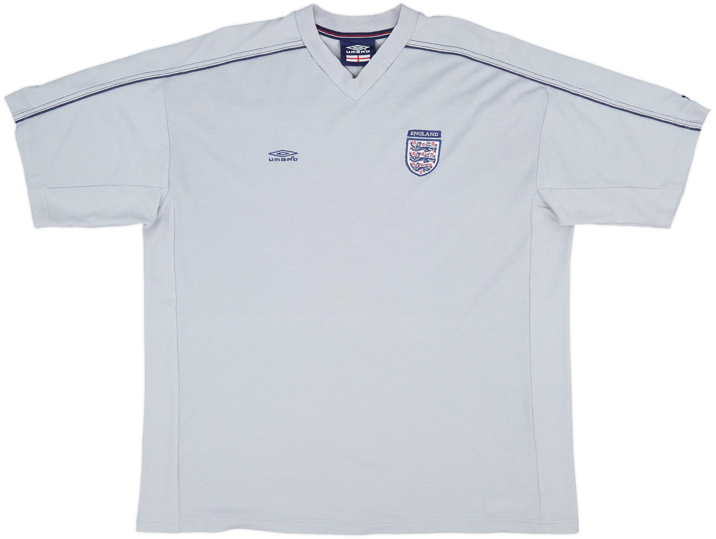 2002-04 England Umbro Cotton Tee - 6/10 - (XXL)