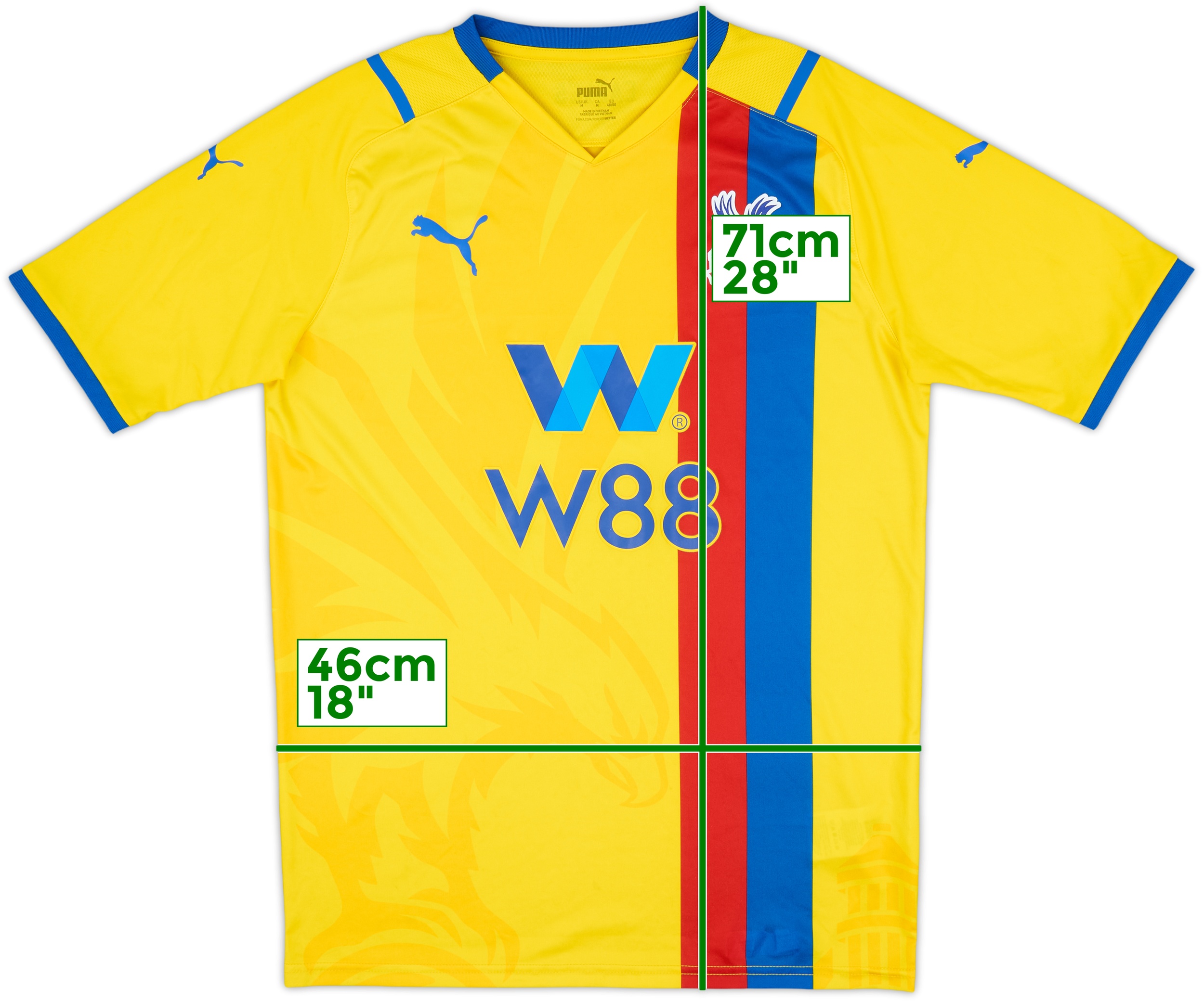 CRYSTAL PALACE KAMADA 18 シャツ L CRYSTAL PALACE KAMADA 18 シャツ