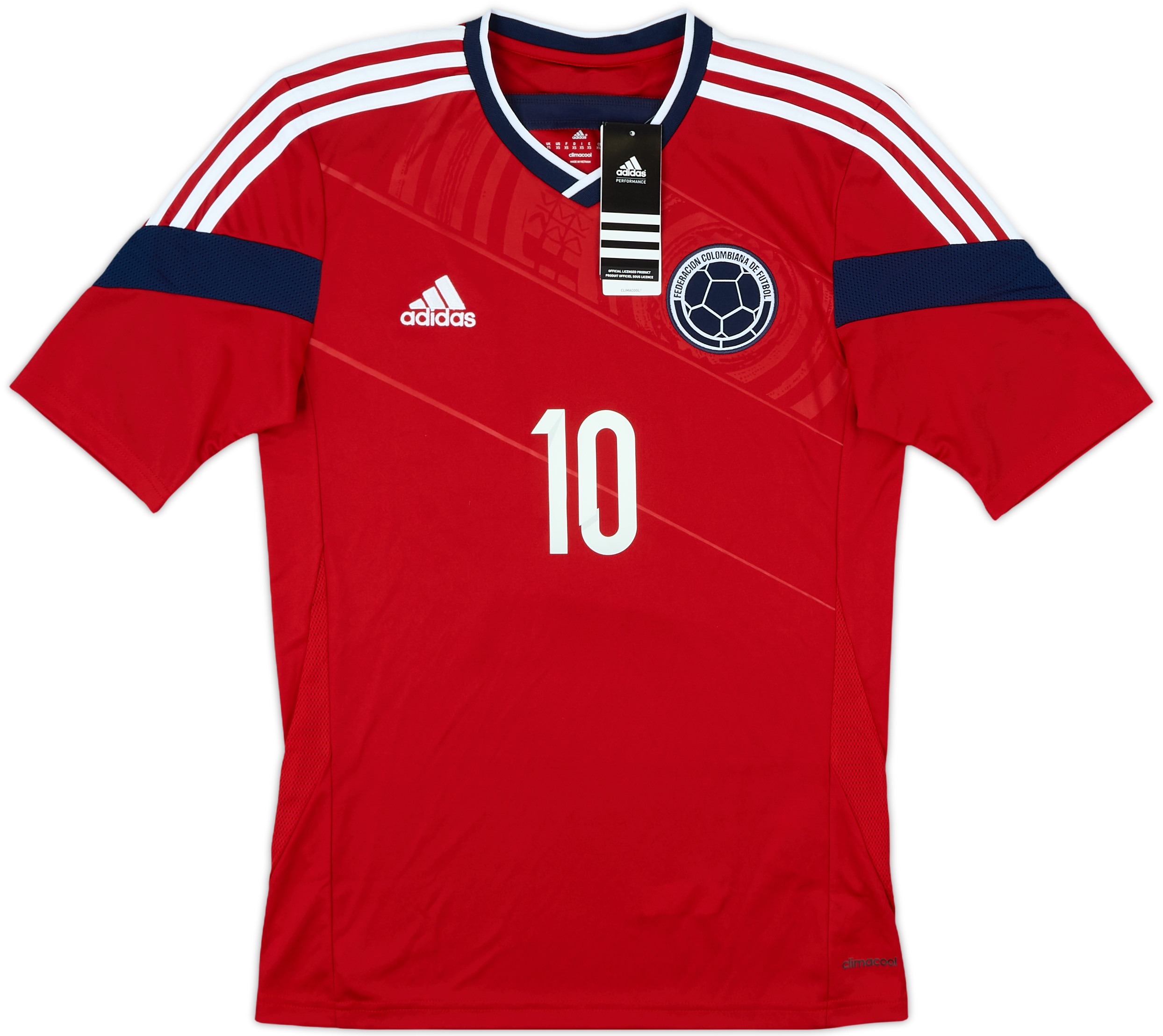2014-15 Colombia Away Shirt James #10 (XS)